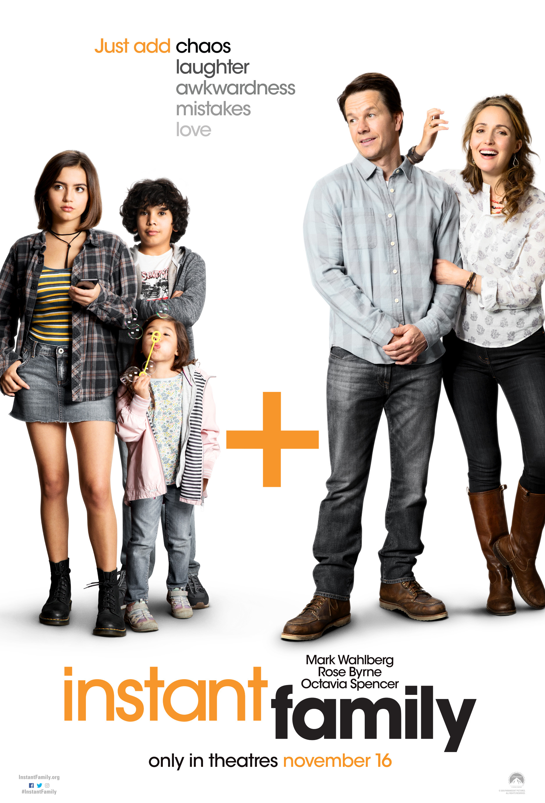 Mega Sized Movie Poster Image for Instant Family (#1 of 3)
