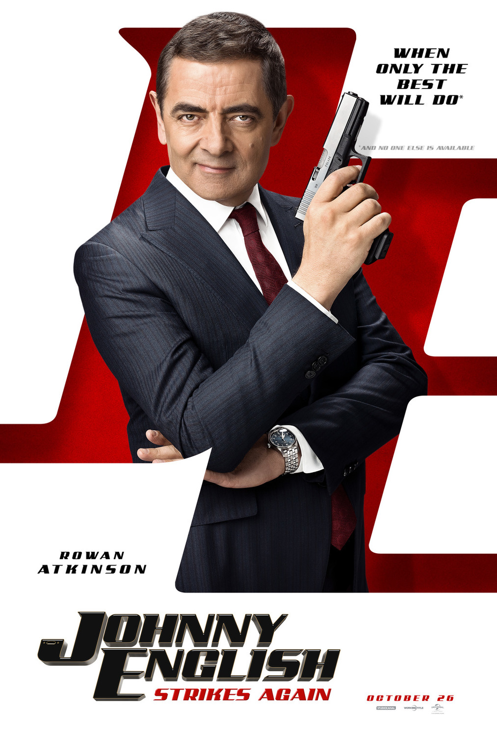 Extra Large Movie Poster Image for Johnny English Strikes Again (#2 of 9)