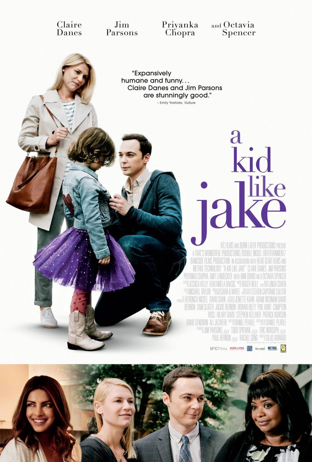 Extra Large Movie Poster Image for A Kid Like Jake 