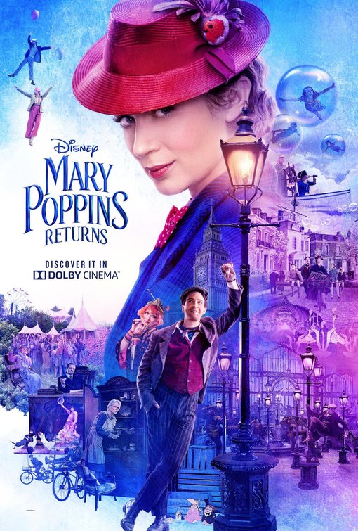 Mary Poppins Returns Movie Poster
