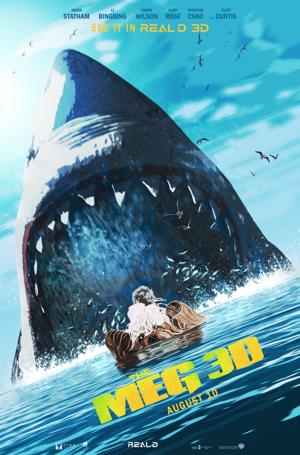 Extra Large Movie Poster Image for The Meg (#13 of 26)