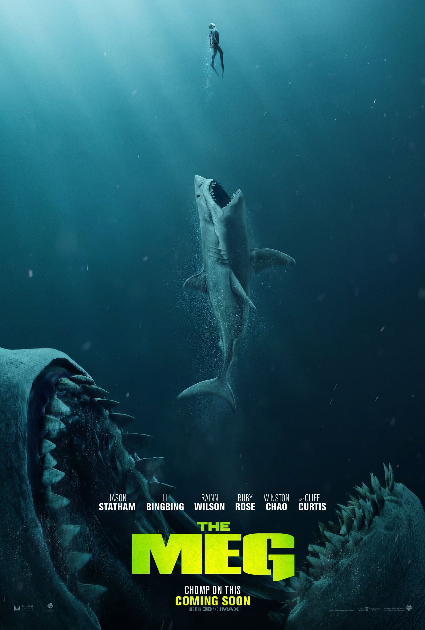 Mega Sized Movie Poster Image for The Meg (#2 of 26)