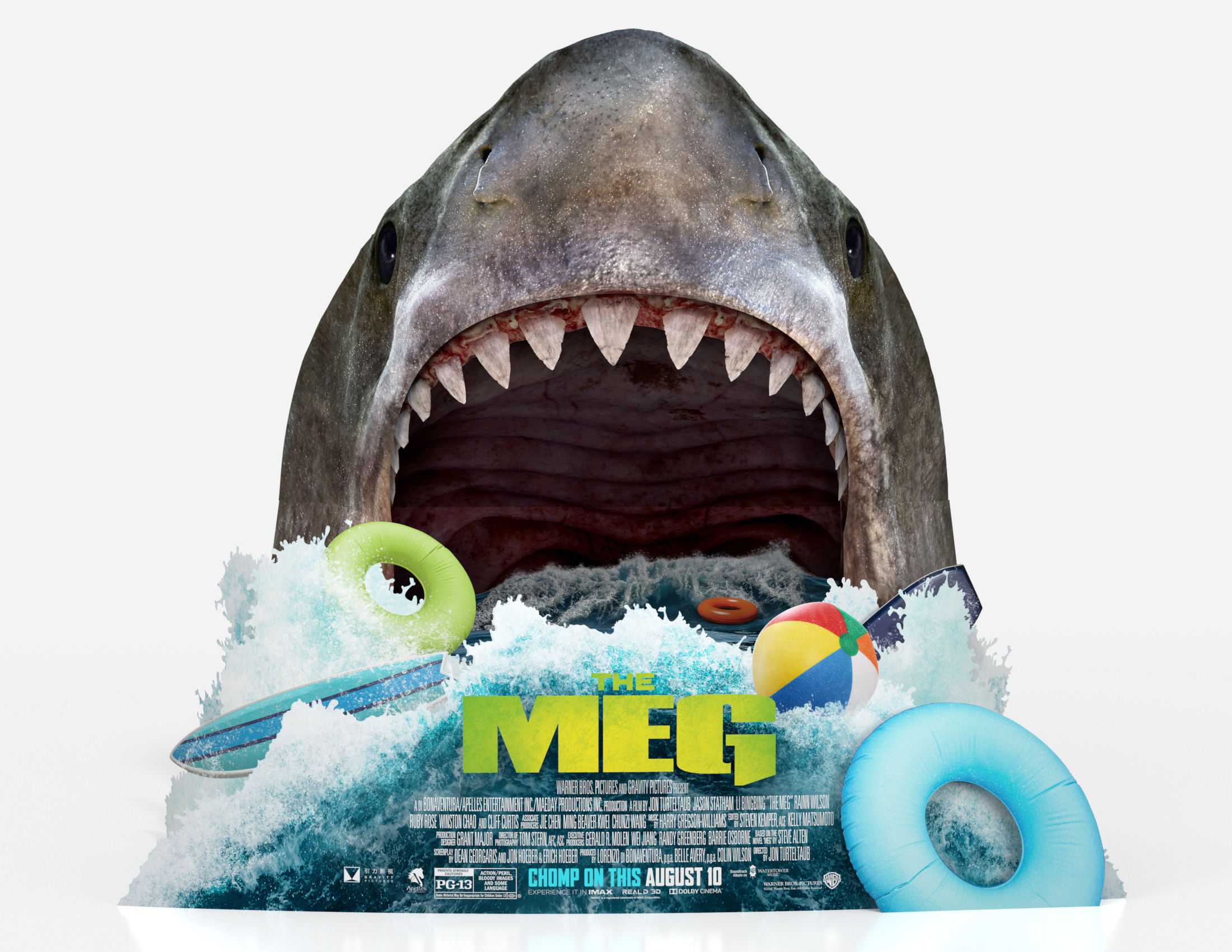 Mega Sized Movie Poster Image for The Meg (#5 of 26)