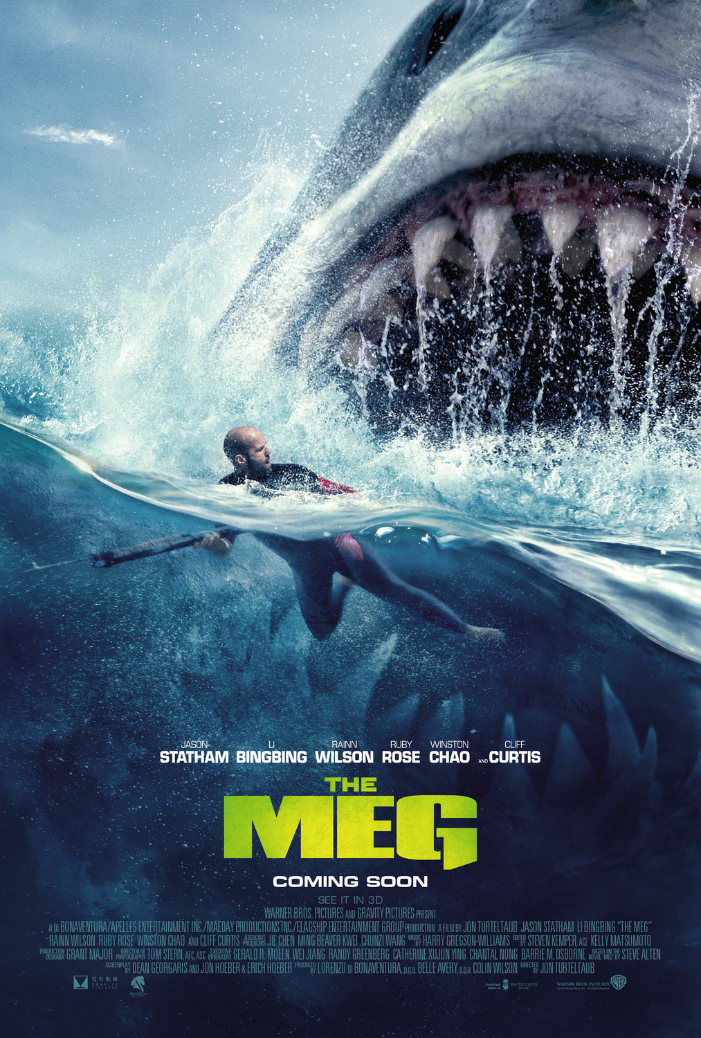 Extra Large Movie Poster Image for The Meg (#7 of 26)