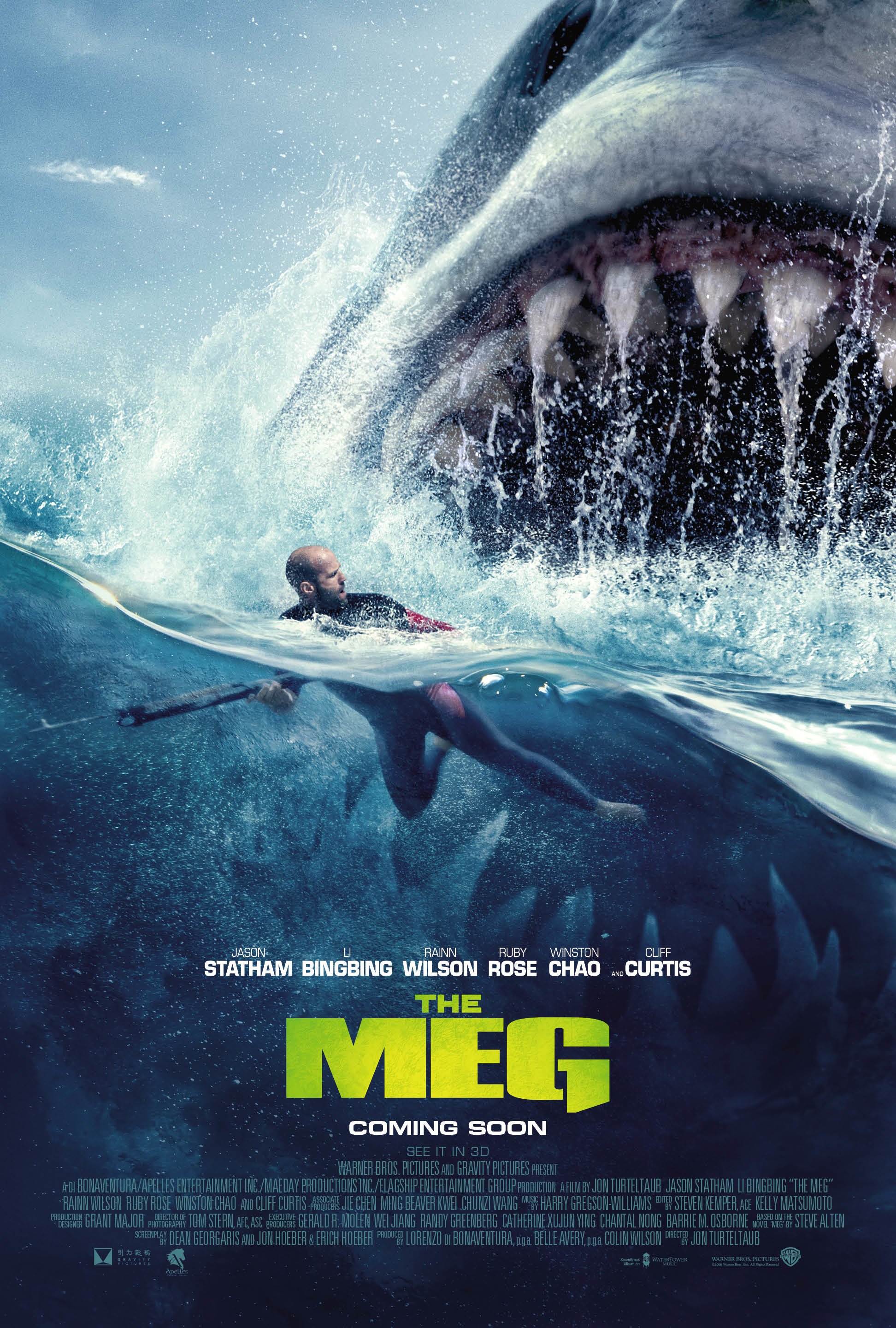 Mega Sized Movie Poster Image for The Meg (#7 of 26)