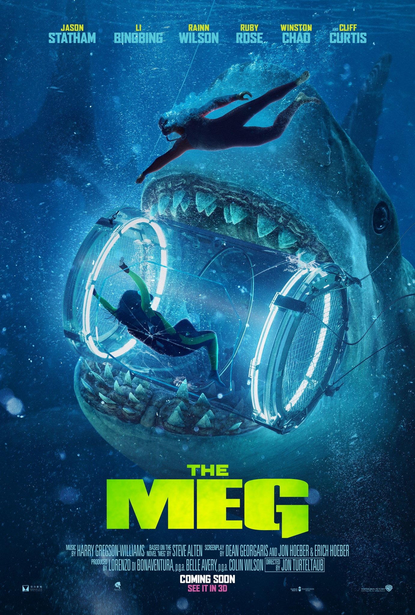Mega Sized Movie Poster Image for The Meg (#8 of 26)