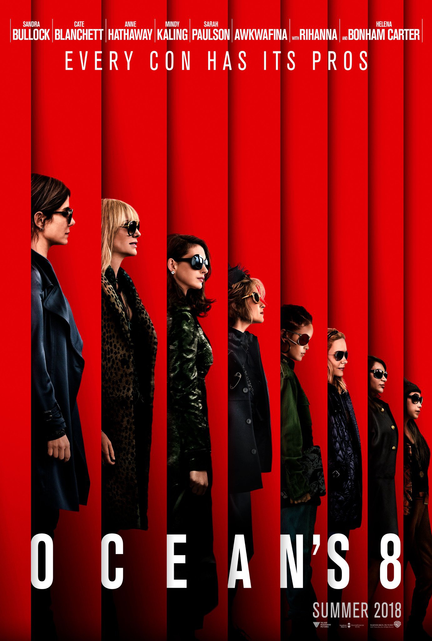 Mega Sized Movie Poster Image for Ocean's 8 (#1 of 12)