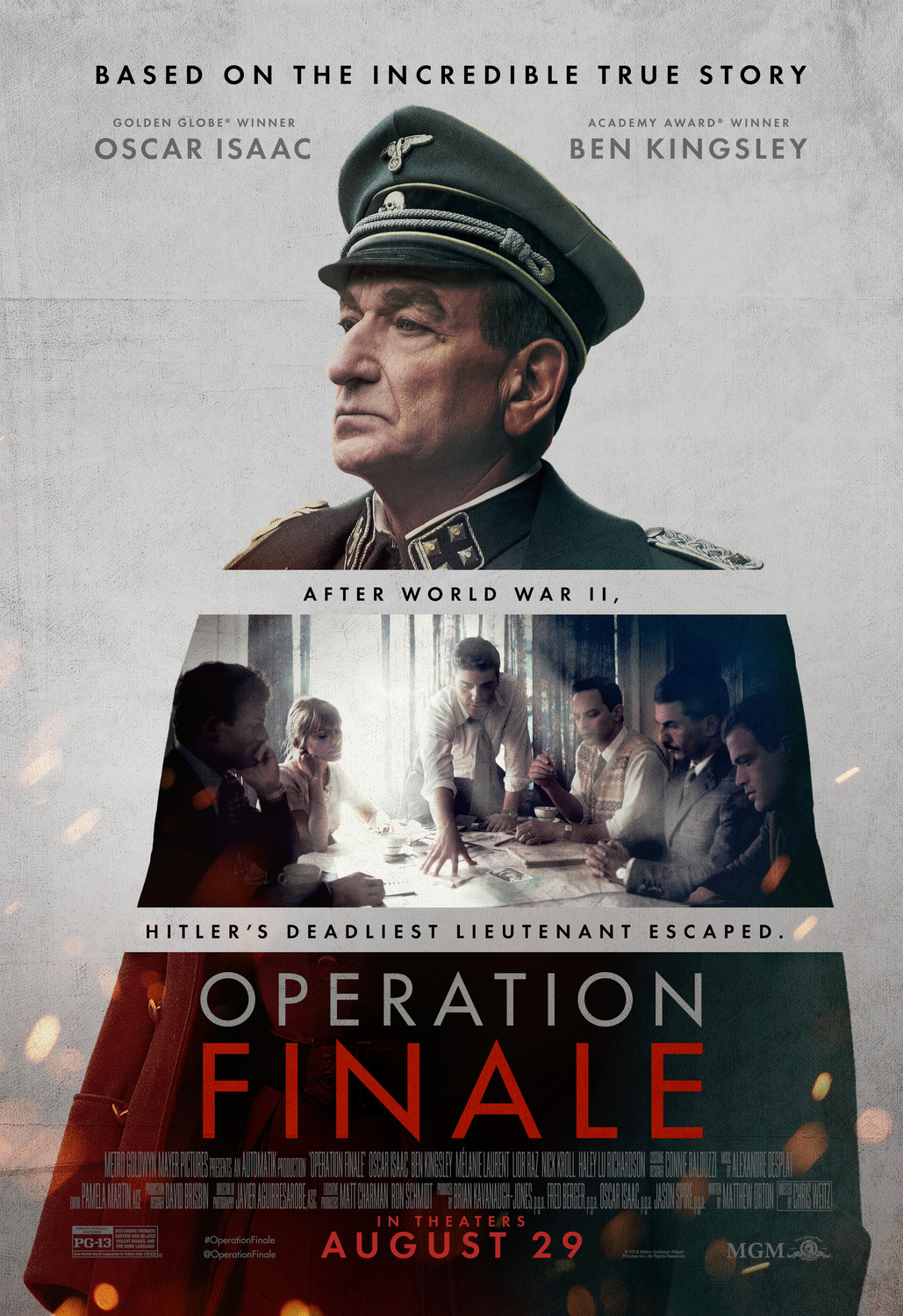Extra Large Movie Poster Image for Operation Finale (#4 of 4)