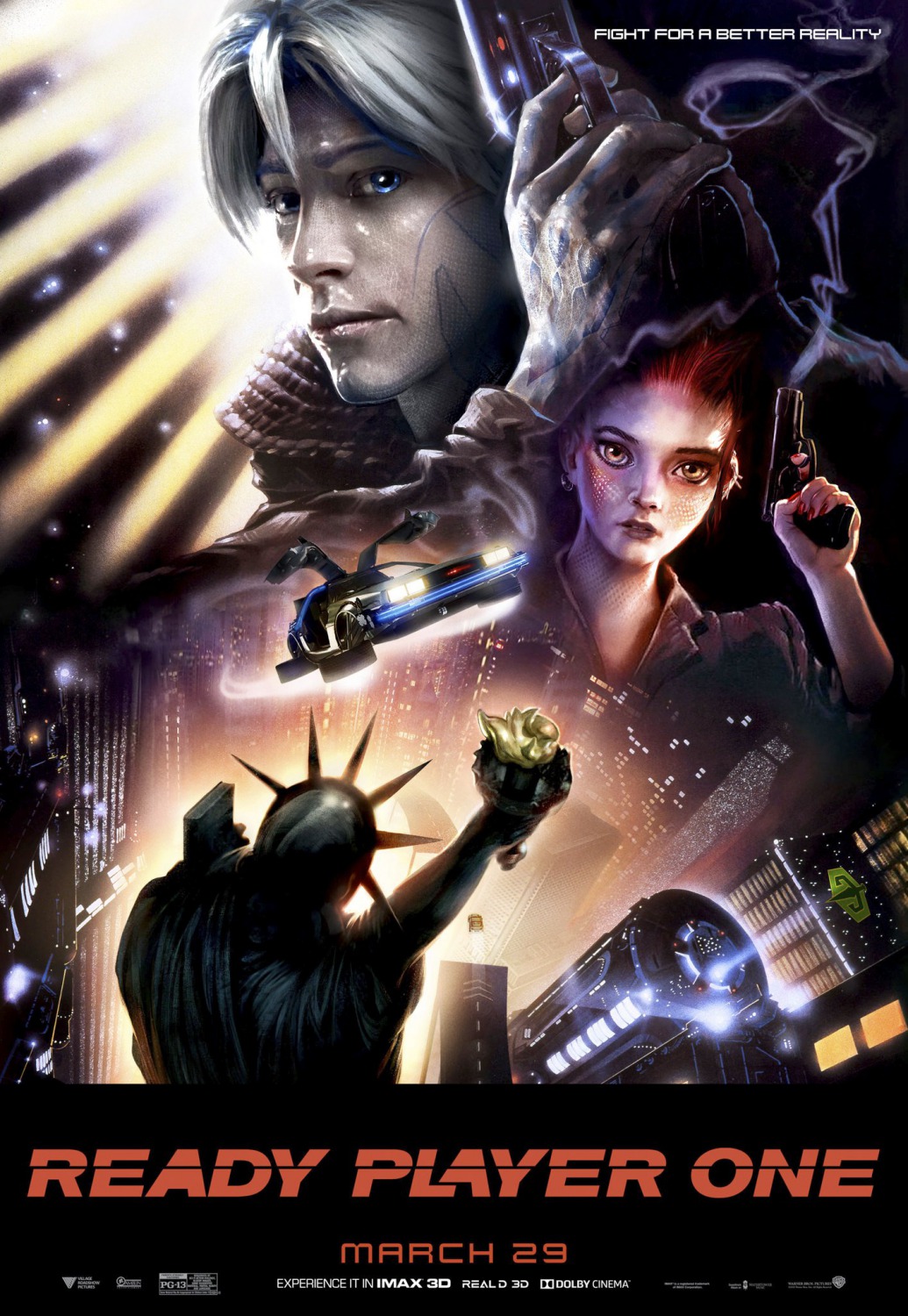Extra Large Movie Poster Image for Ready Player One (#16 of 33)