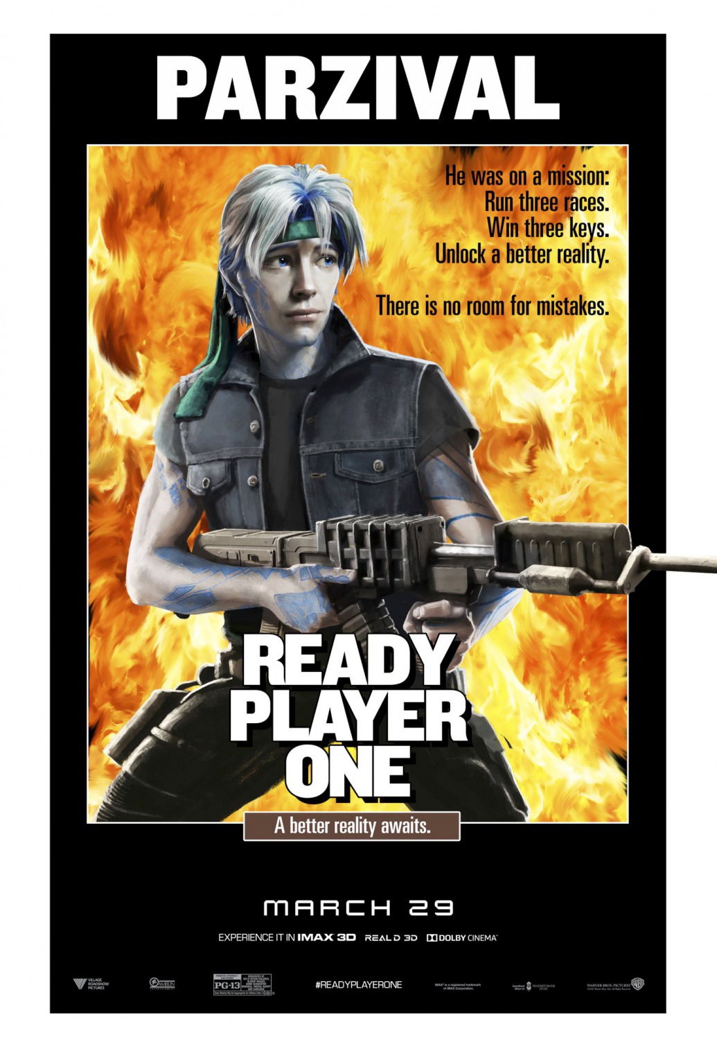 Extra Large Movie Poster Image for Ready Player One (#24 of 33)