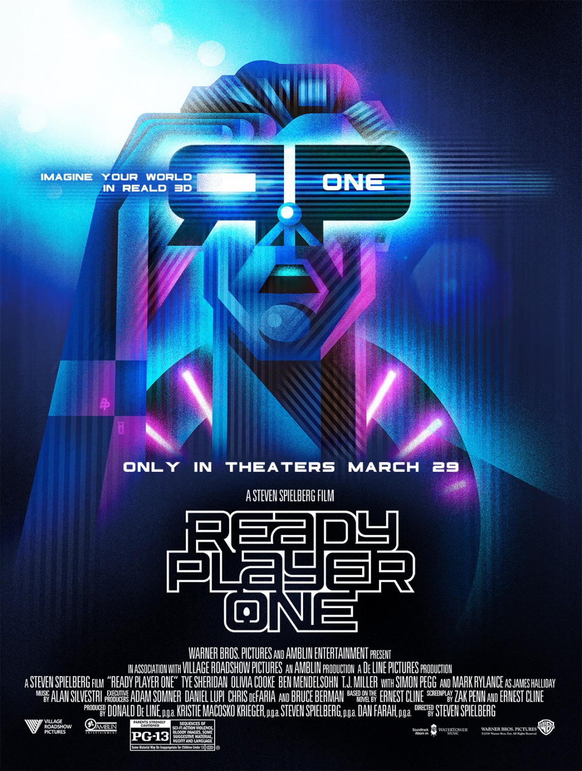 Extra Large Movie Poster Image for Ready Player One (#29 of 33)