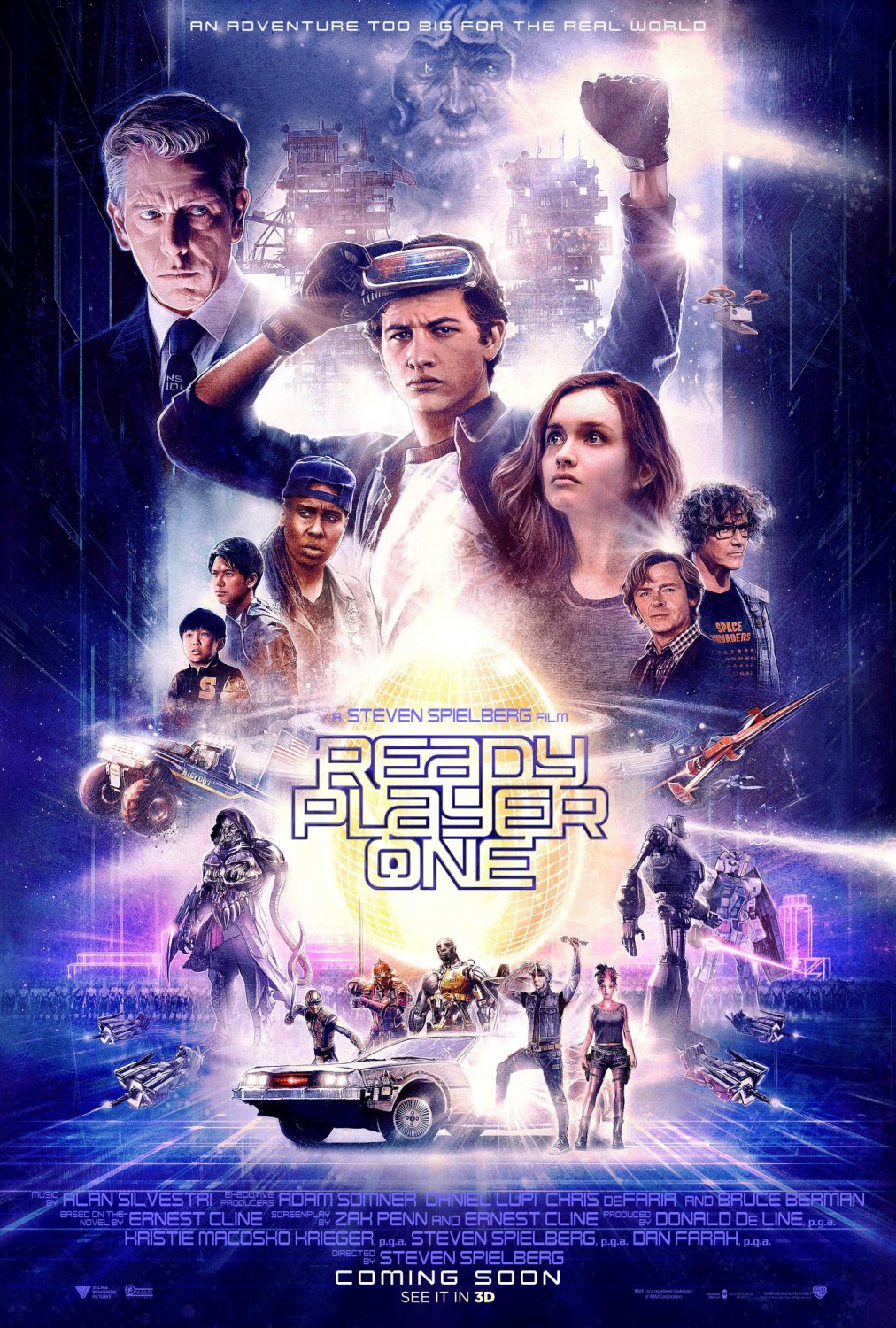 Extra Large Movie Poster Image for Ready Player One (#2 of 33)