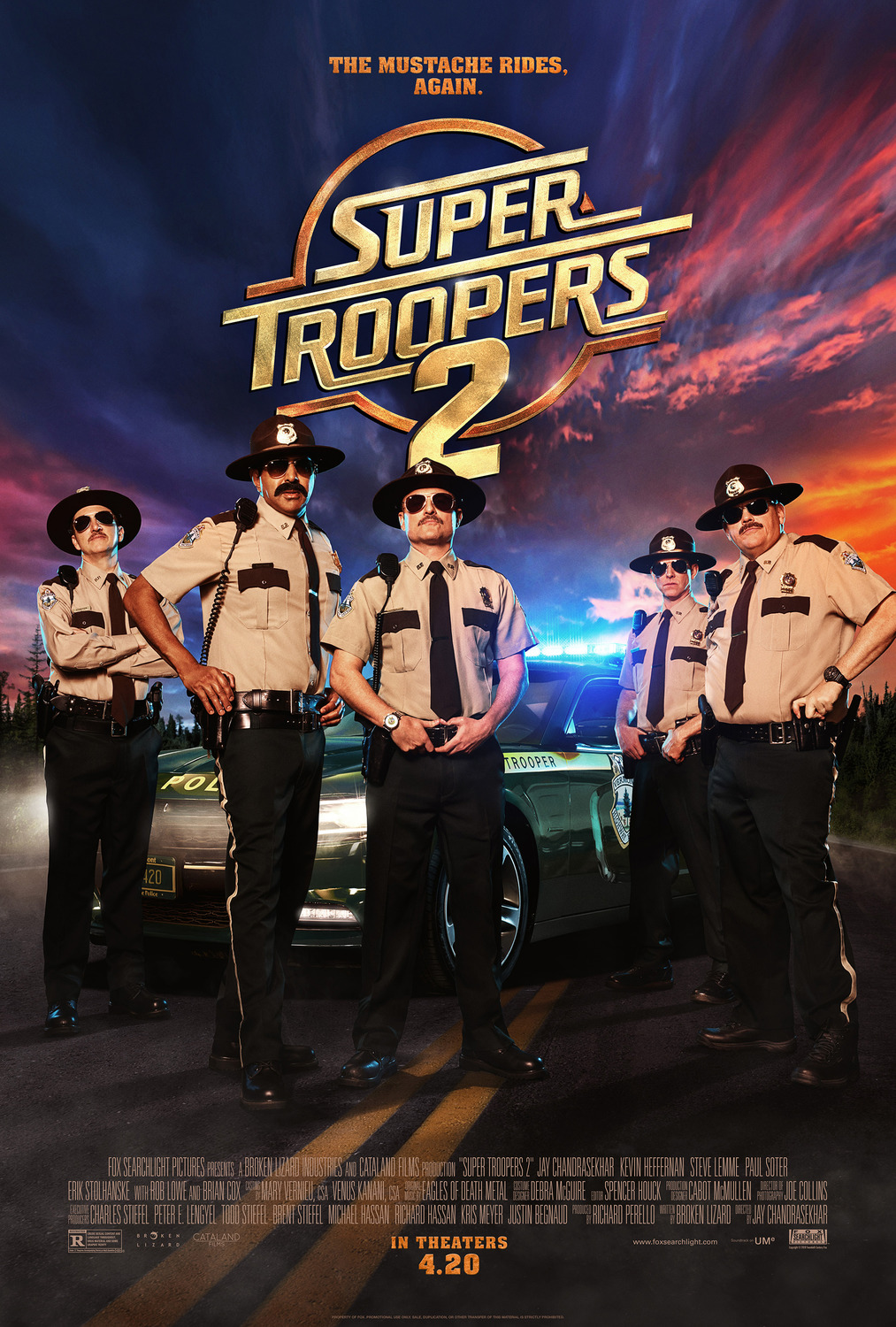 Extra Large Movie Poster Image for Super Troopers 2 (#3 of 3)
