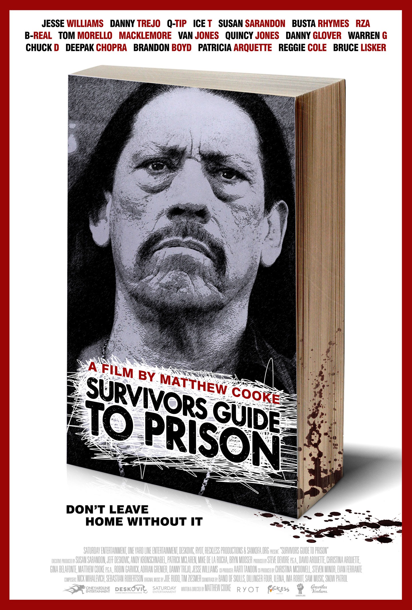 Mega Sized Movie Poster Image for Survivors Guide to Prison 