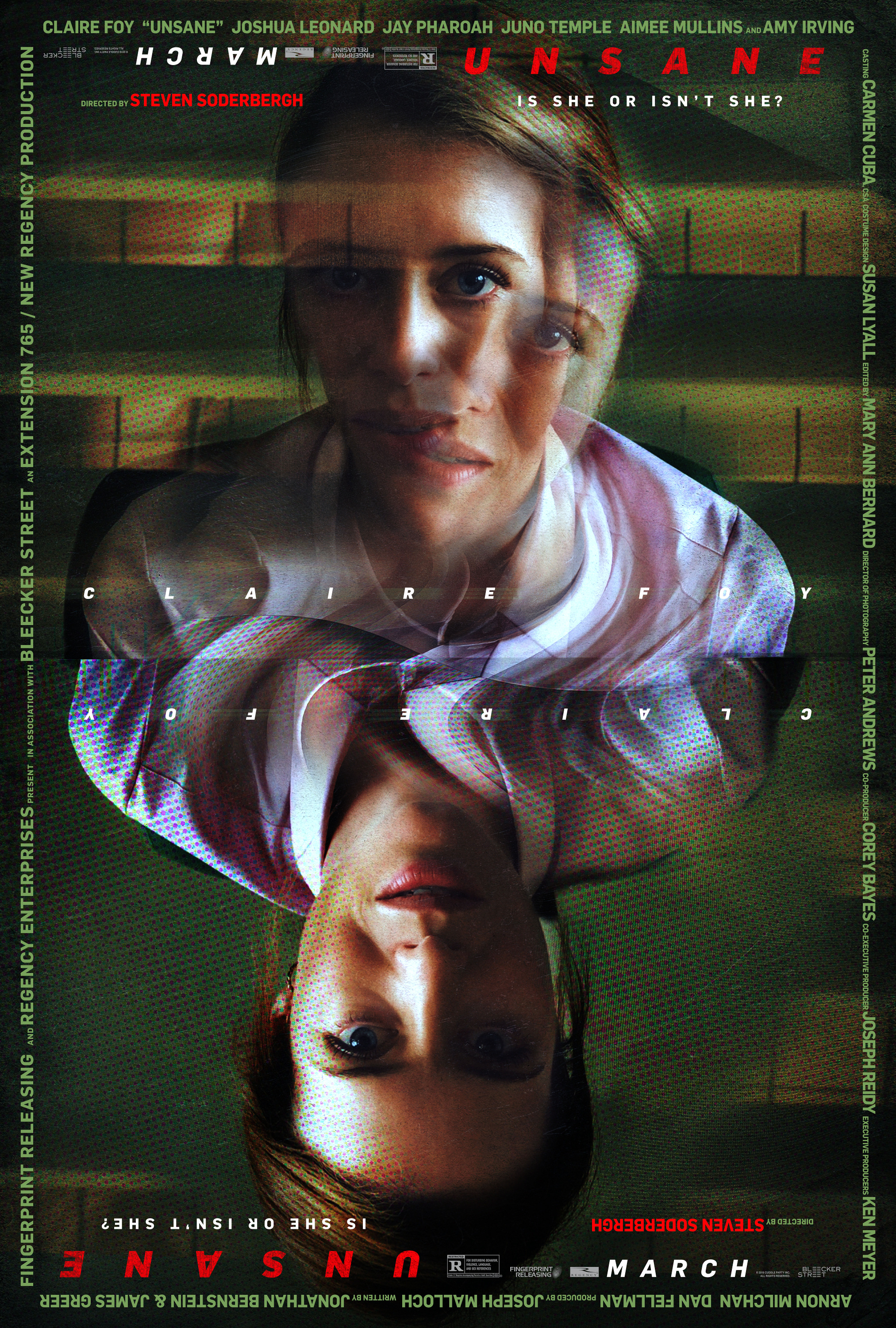Mega Sized Movie Poster Image for Unsane (#1 of 3)