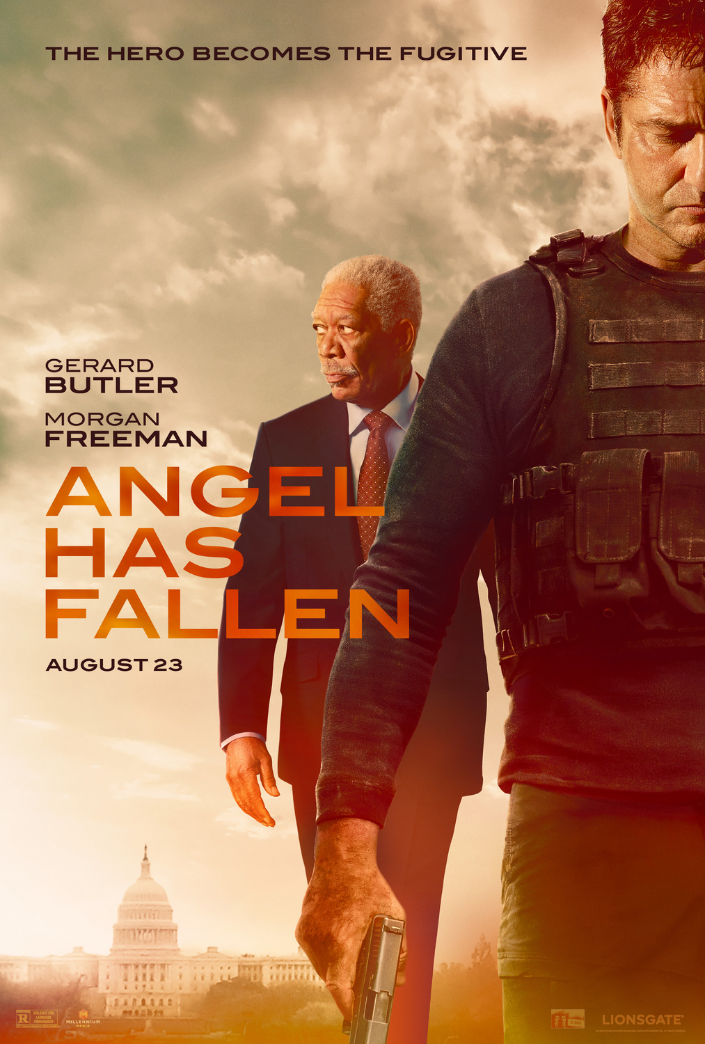 Extra Large Movie Poster Image for Angel Has Fallen (#10 of 10)