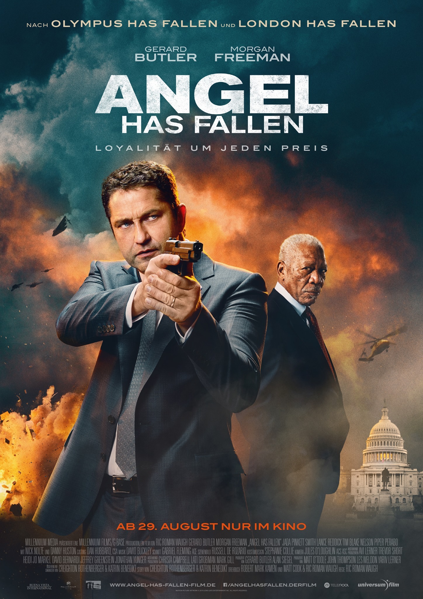 Mega Sized Movie Poster Image for Angel Has Fallen (#9 of 10)