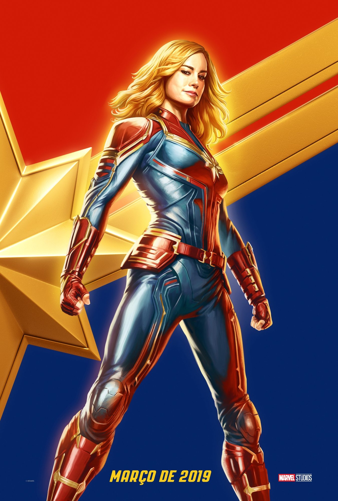 Mega Sized Movie Poster Image for Captain Marvel (#3 of 25)