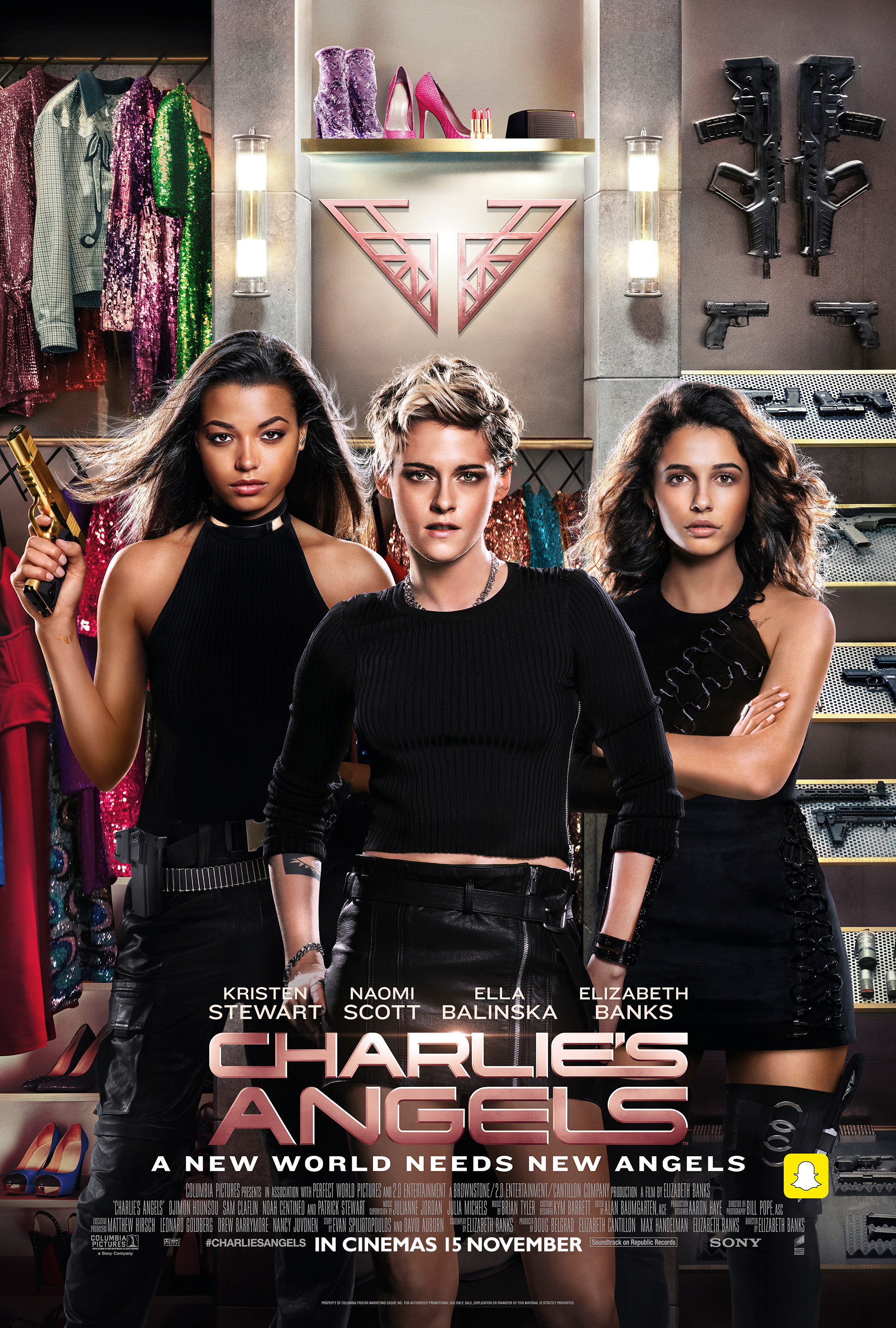Mega Sized Movie Poster Image for Charlie's Angels (#6 of 12)