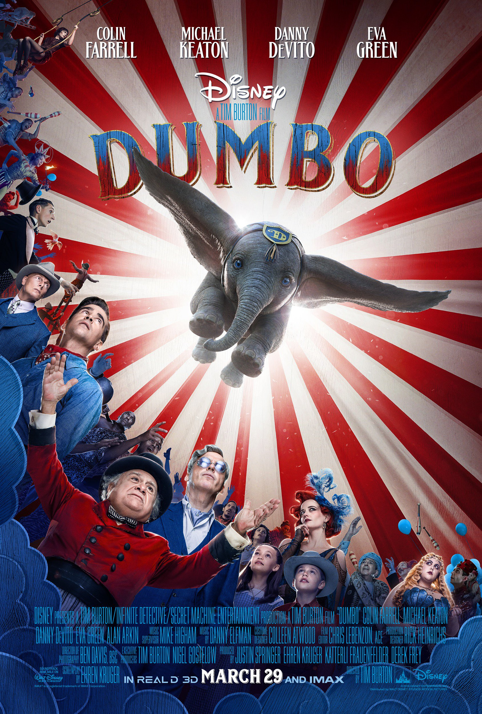 Mega Sized Movie Poster Image for Dumbo (#2 of 21)