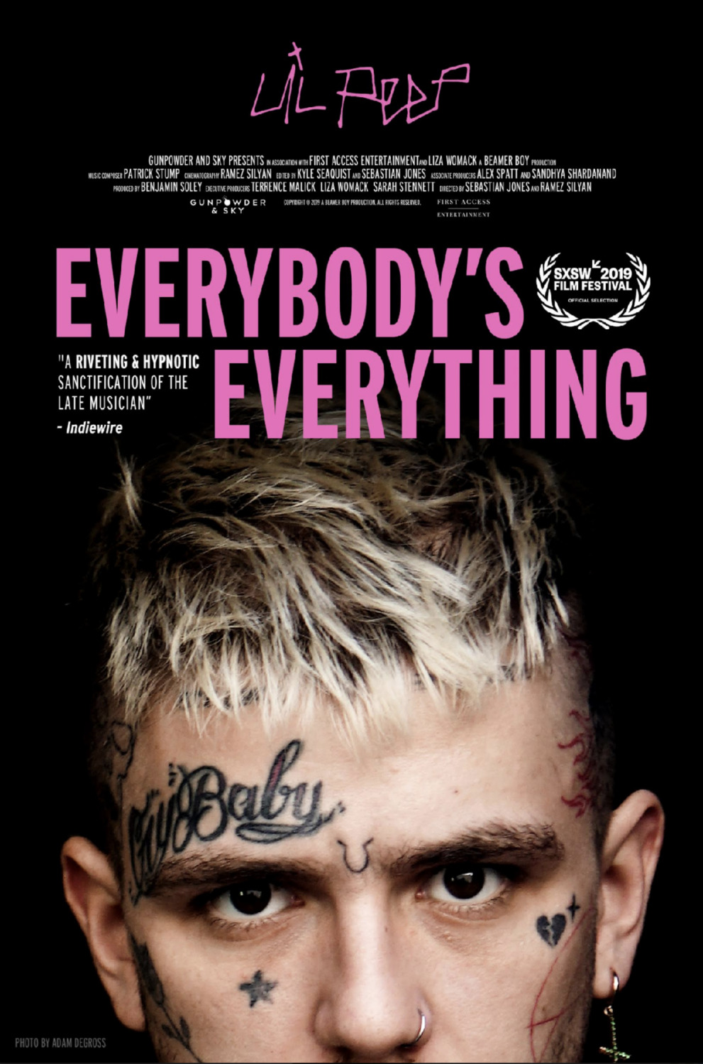 Extra Large Movie Poster Image for Everybody's Everything 