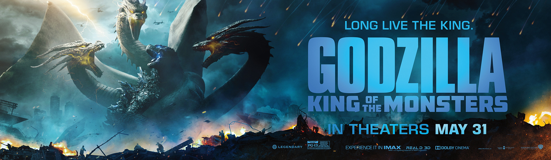 Mega Sized Movie Poster Image for Godzilla: King of the Monsters (#17 of 27)