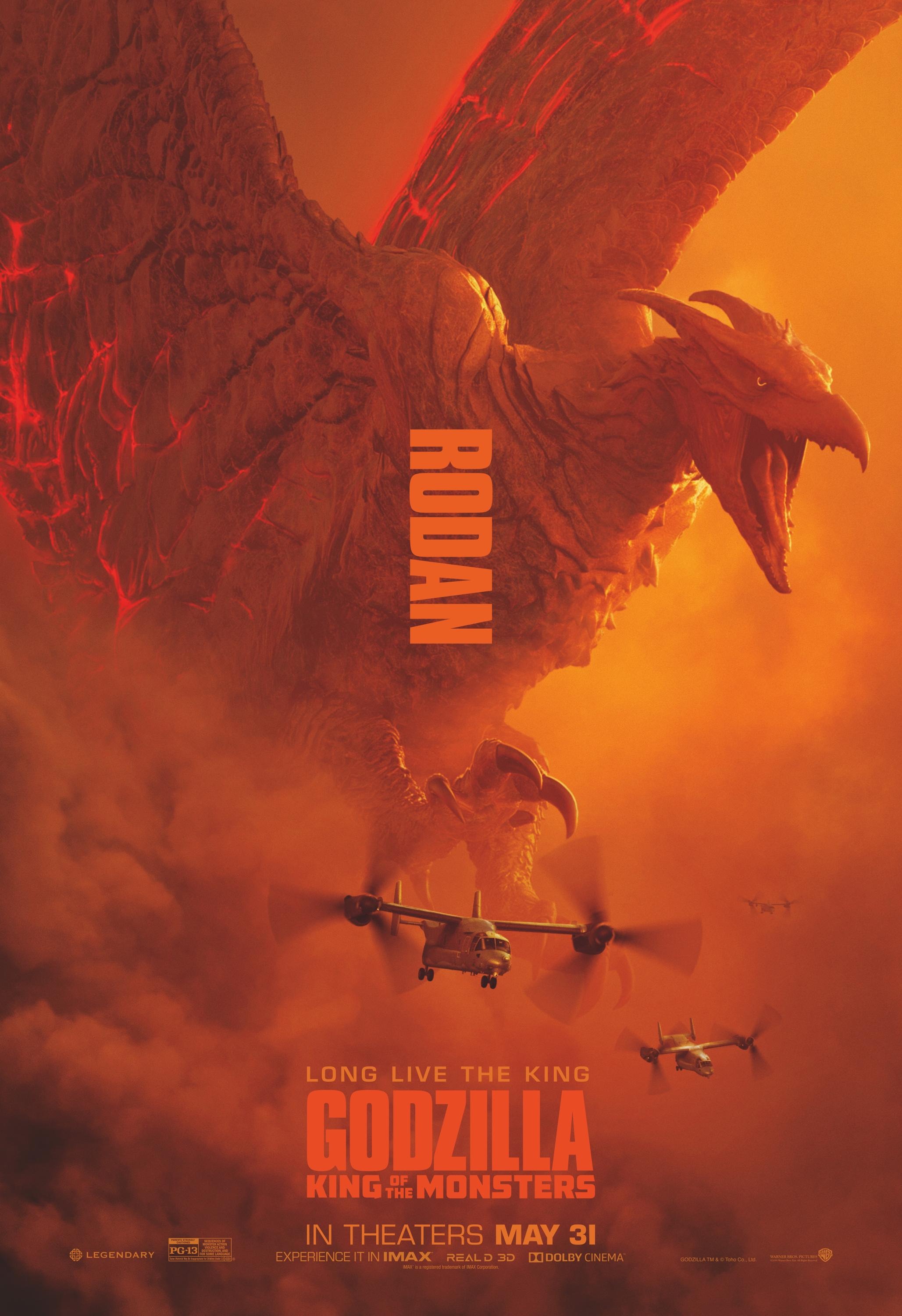 Mega Sized Movie Poster Image for Godzilla: King of the Monsters (#5 of 27)