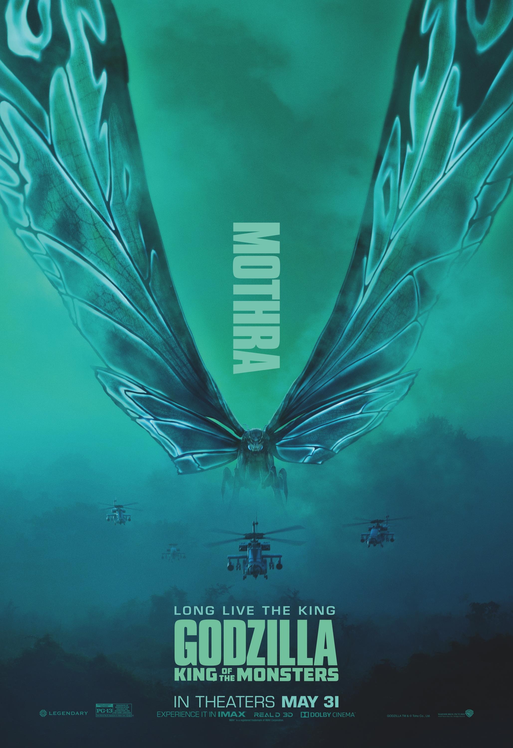 Mega Sized Movie Poster Image for Godzilla: King of the Monsters (#7 of 27)