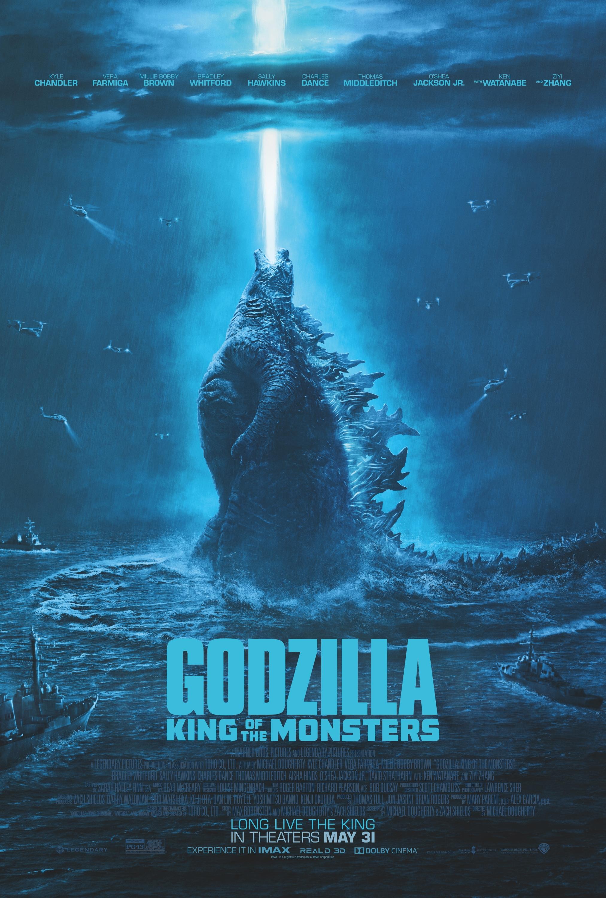 Mega Sized Movie Poster Image for Godzilla: King of the Monsters (#9 of 27)