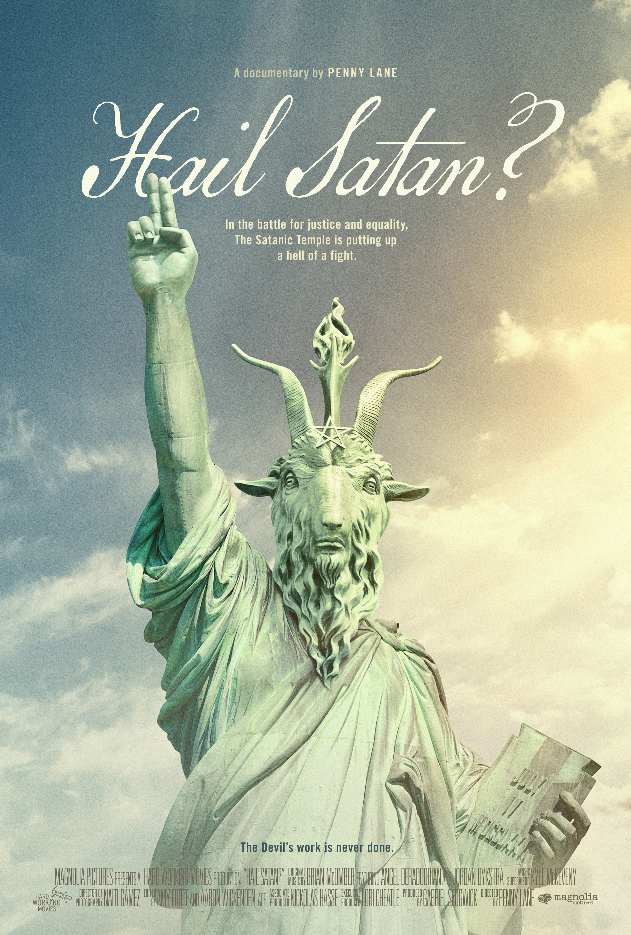 Mega Sized Movie Poster Image for Hail Satan? 