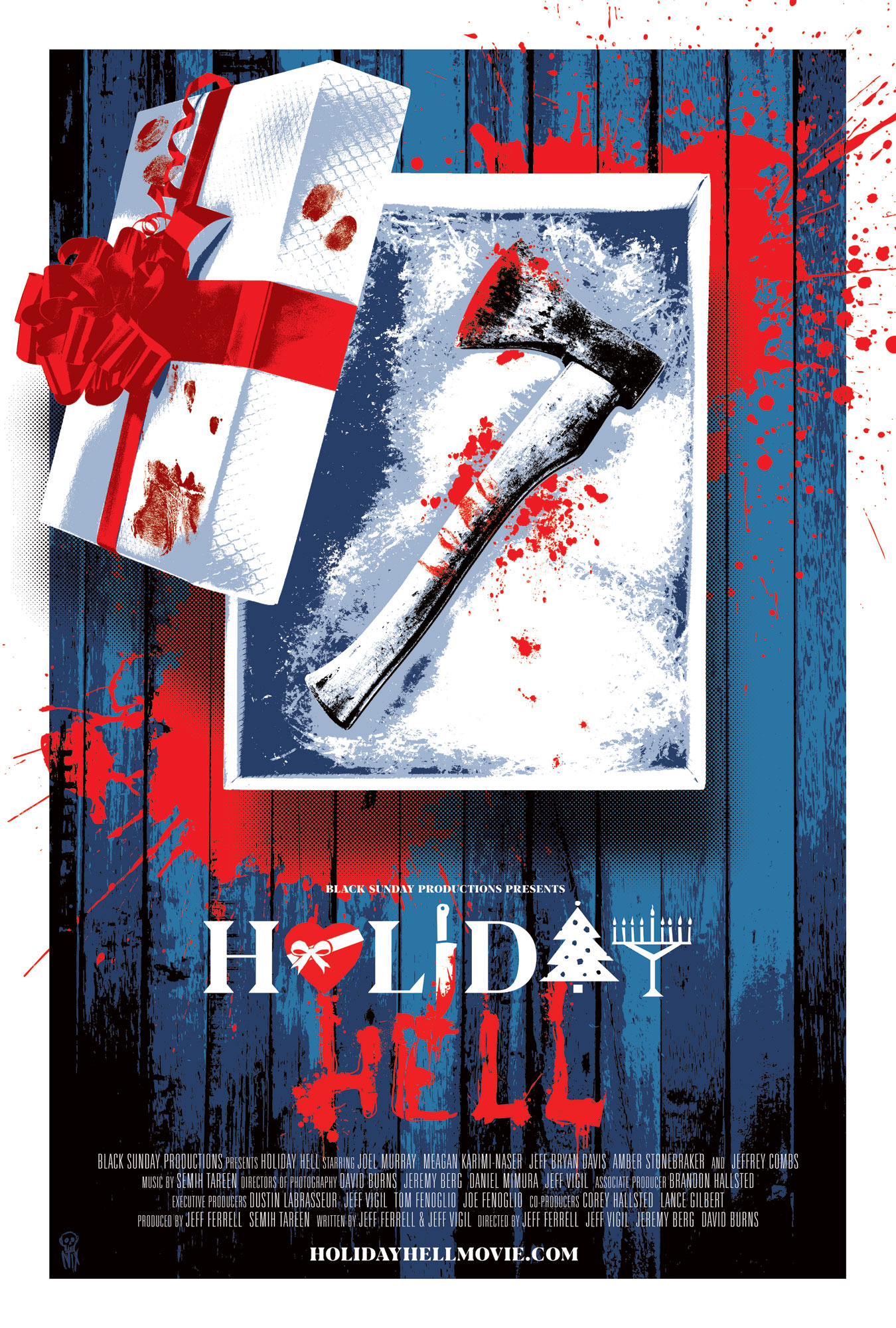 Mega Sized Movie Poster Image for Holiday Hell 