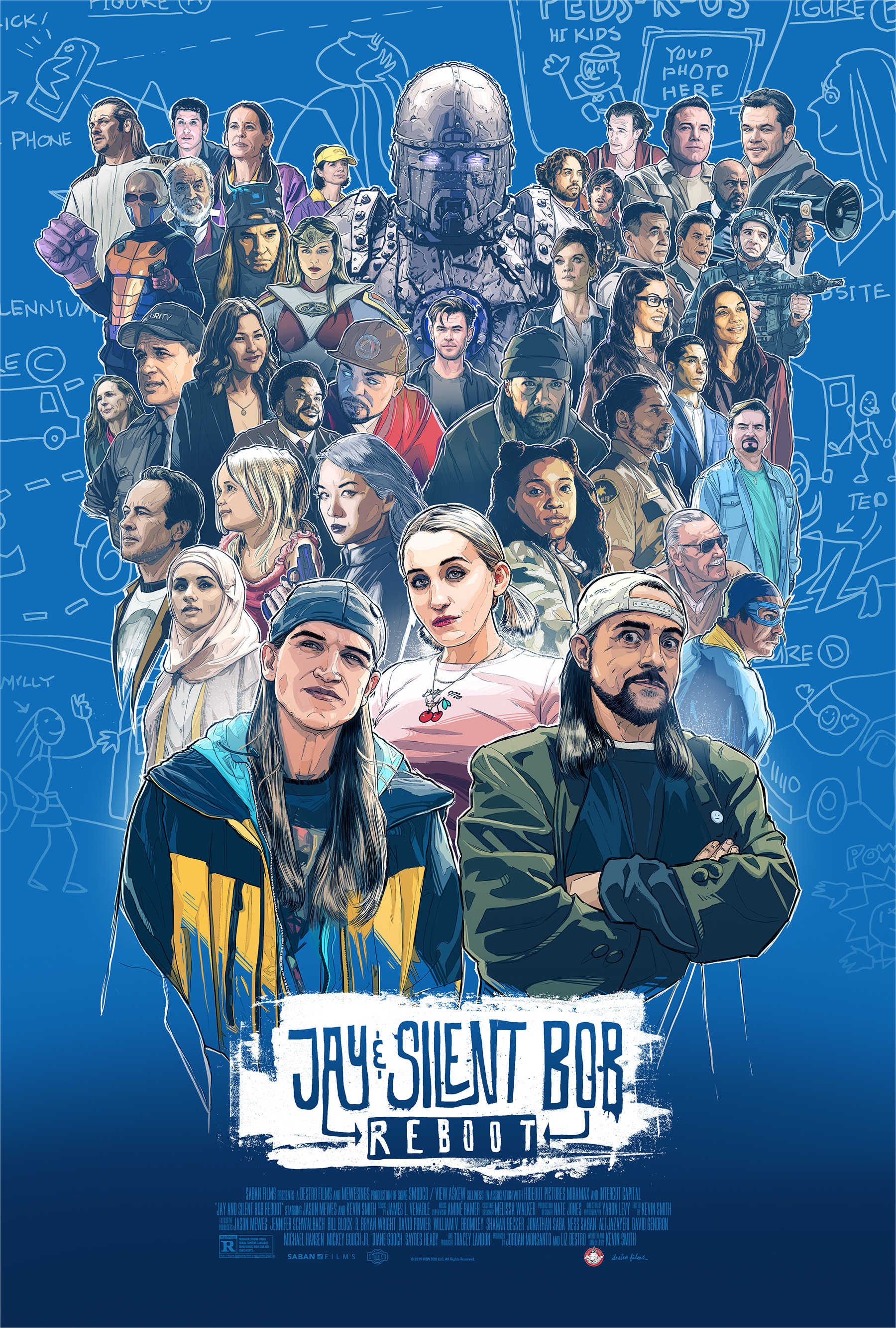 Mega Sized Movie Poster Image for Jay and Silent Bob Reboot (#4 of 4)