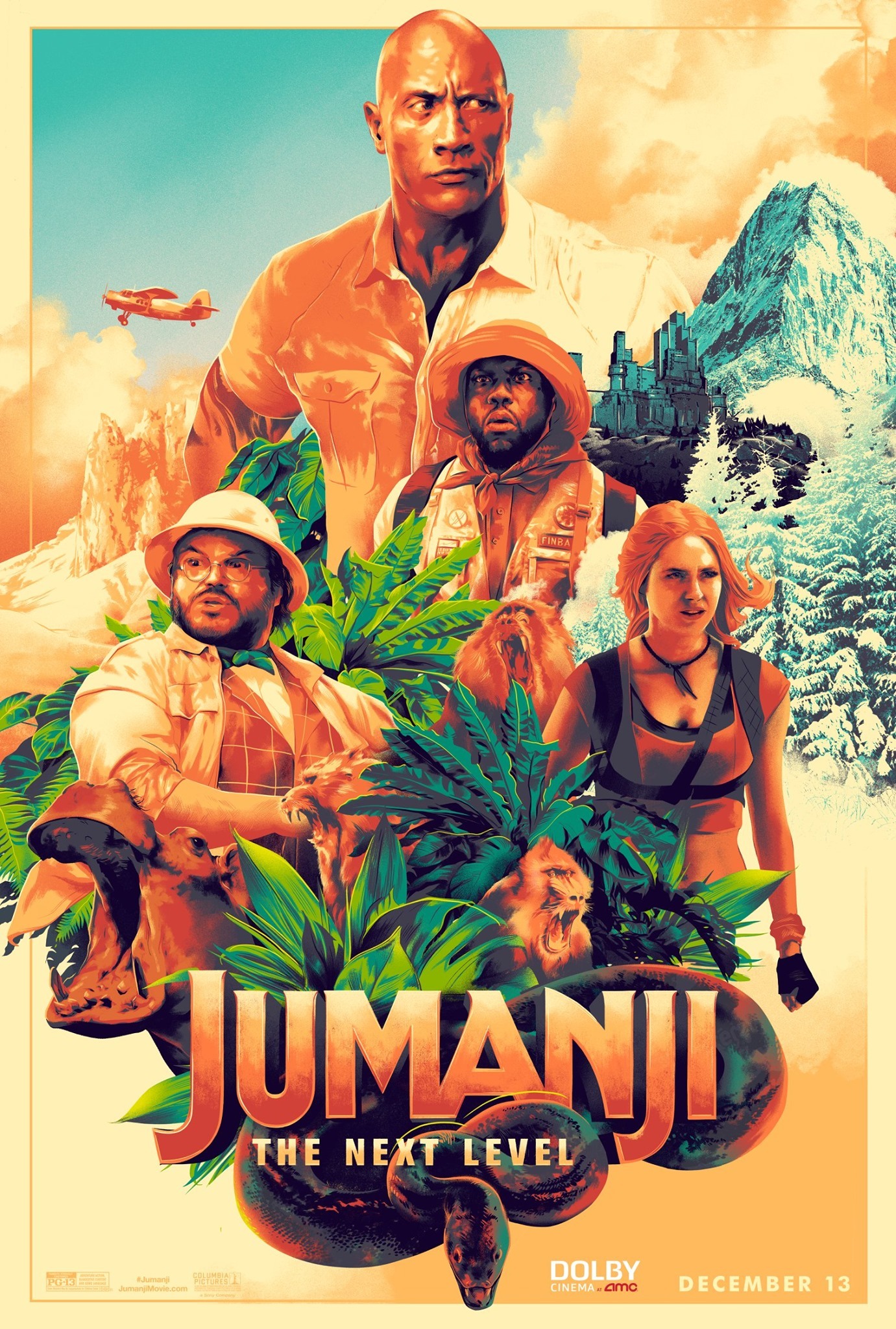 Mega Sized Movie Poster Image for Jumanji: The Next Level (#23 of 24)