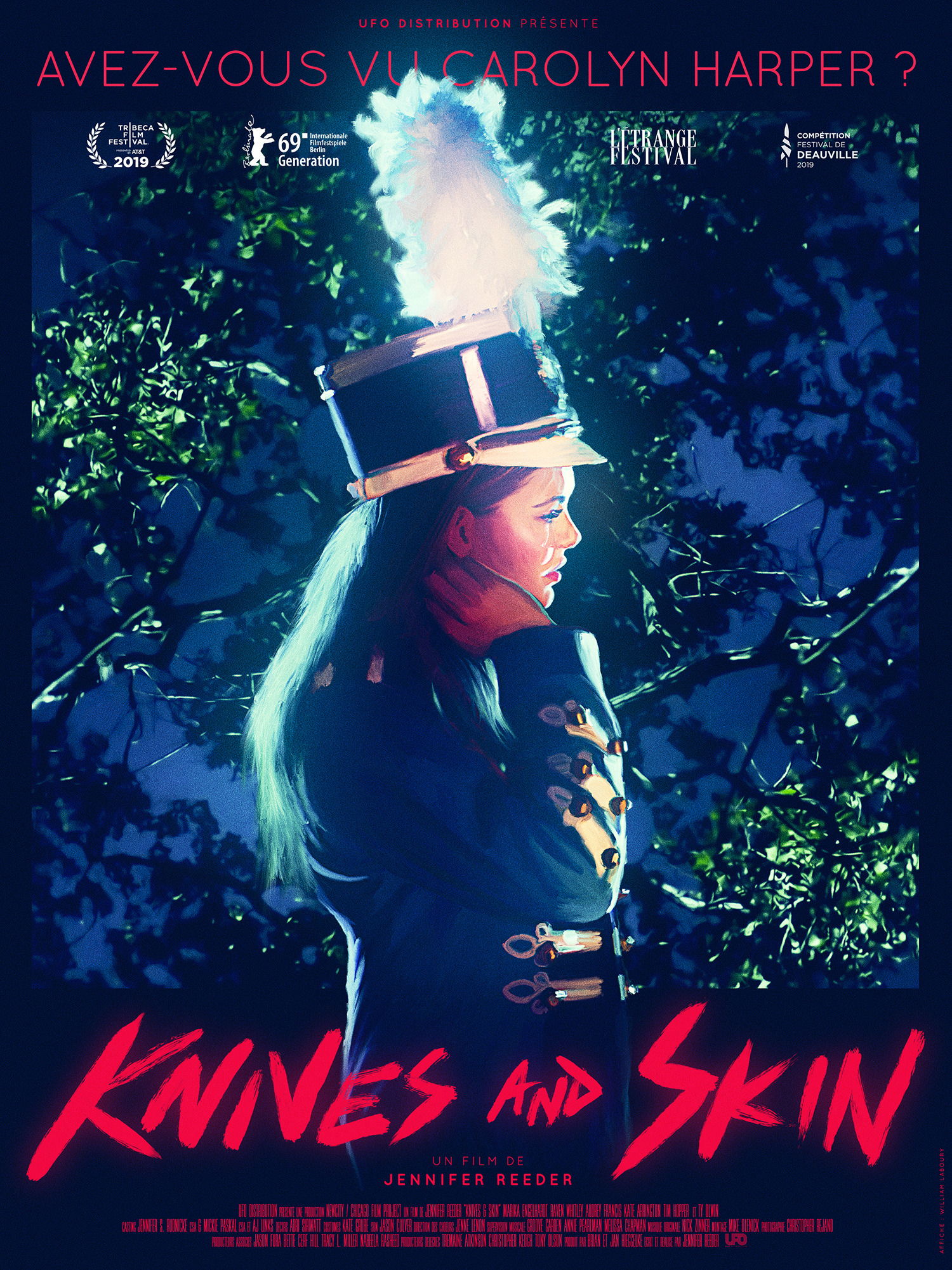 Mega Sized Movie Poster Image for Knives and Skin (#2 of 3)