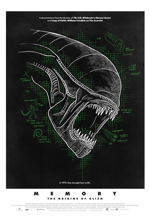 Memory: The Origins of Alien Movie Poster