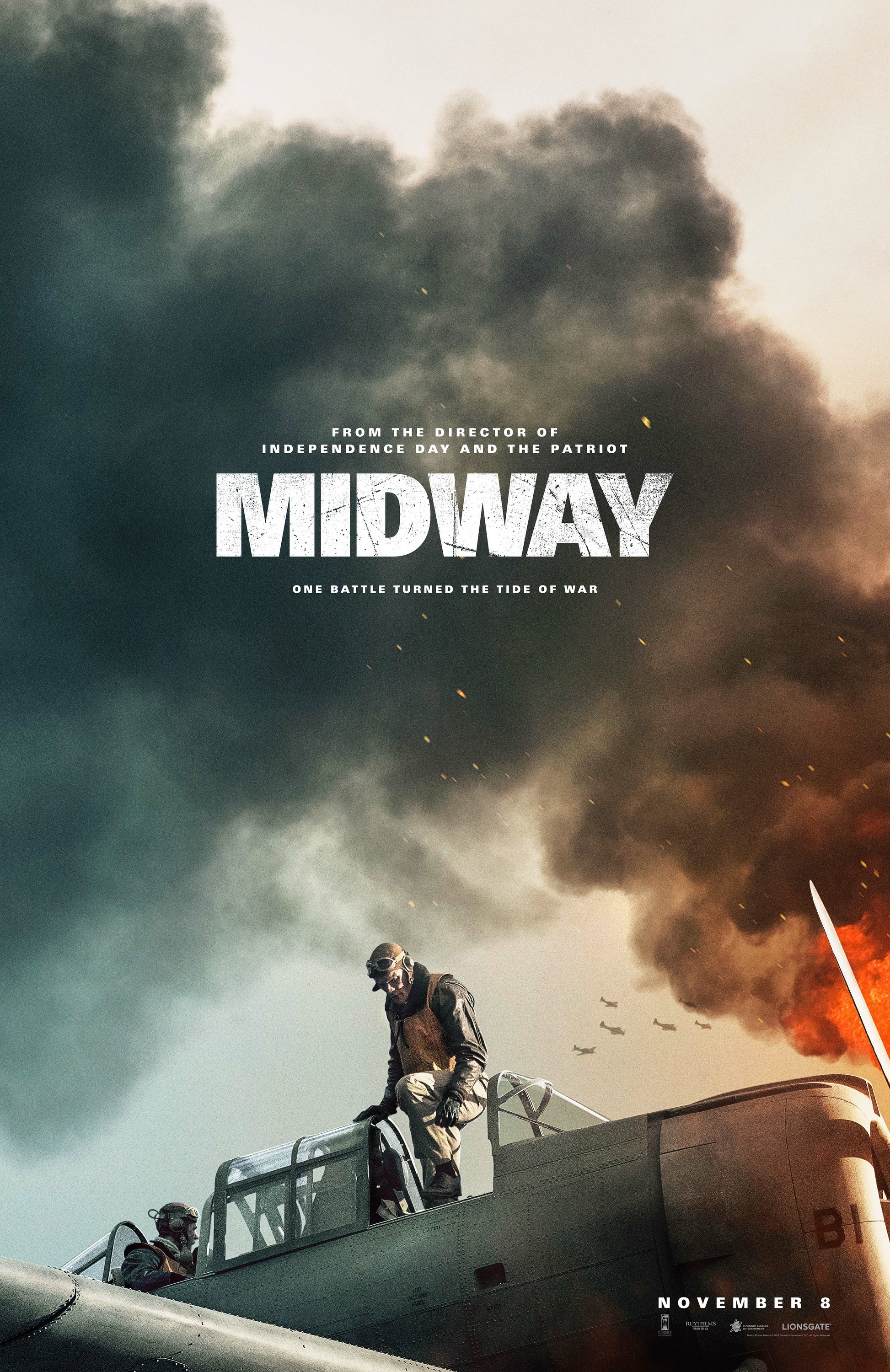 Mega Sized Movie Poster Image for Midway (#1 of 19)