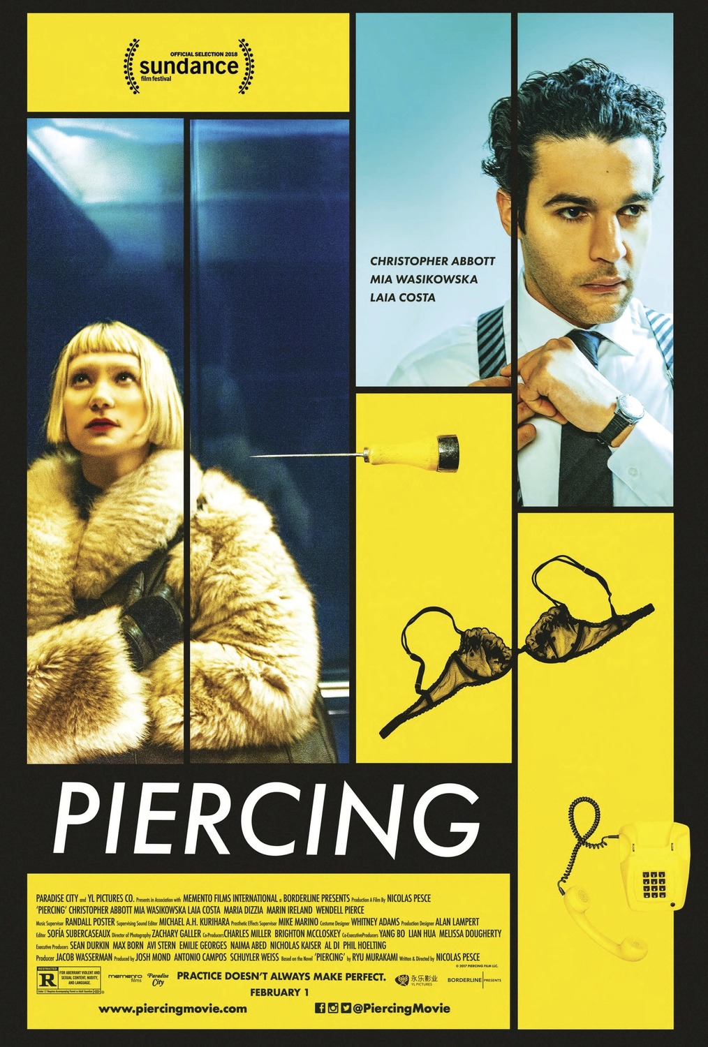 Extra Large Movie Poster Image for Piercing (#2 of 2)