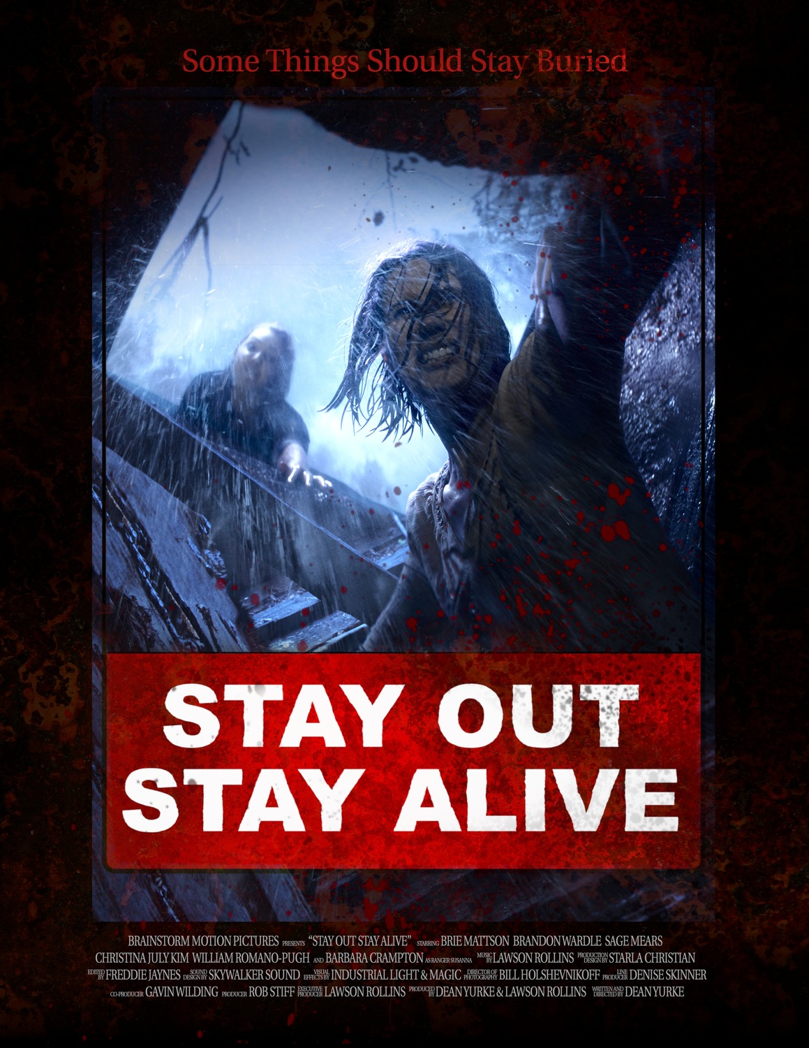 Extra Large Movie Poster Image for Stay Out Stay Alive 