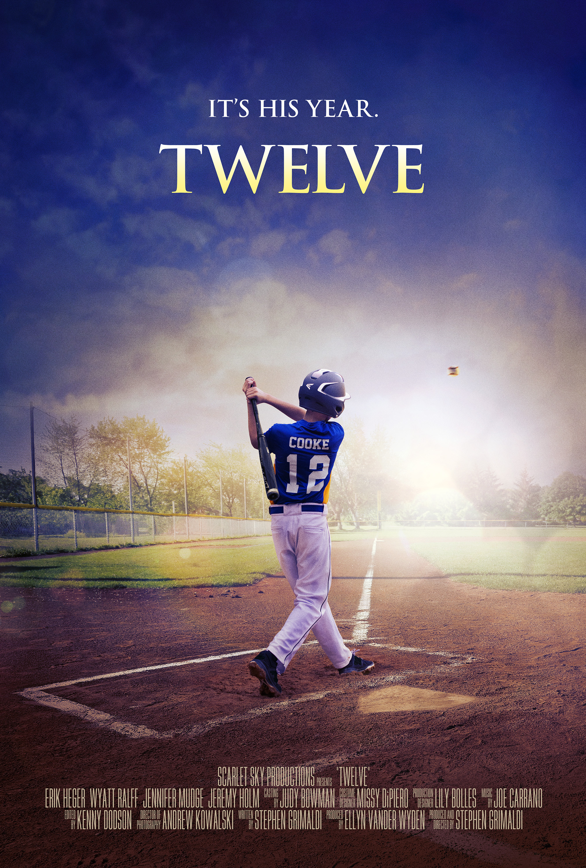 Mega Sized Movie Poster Image for Twelve 