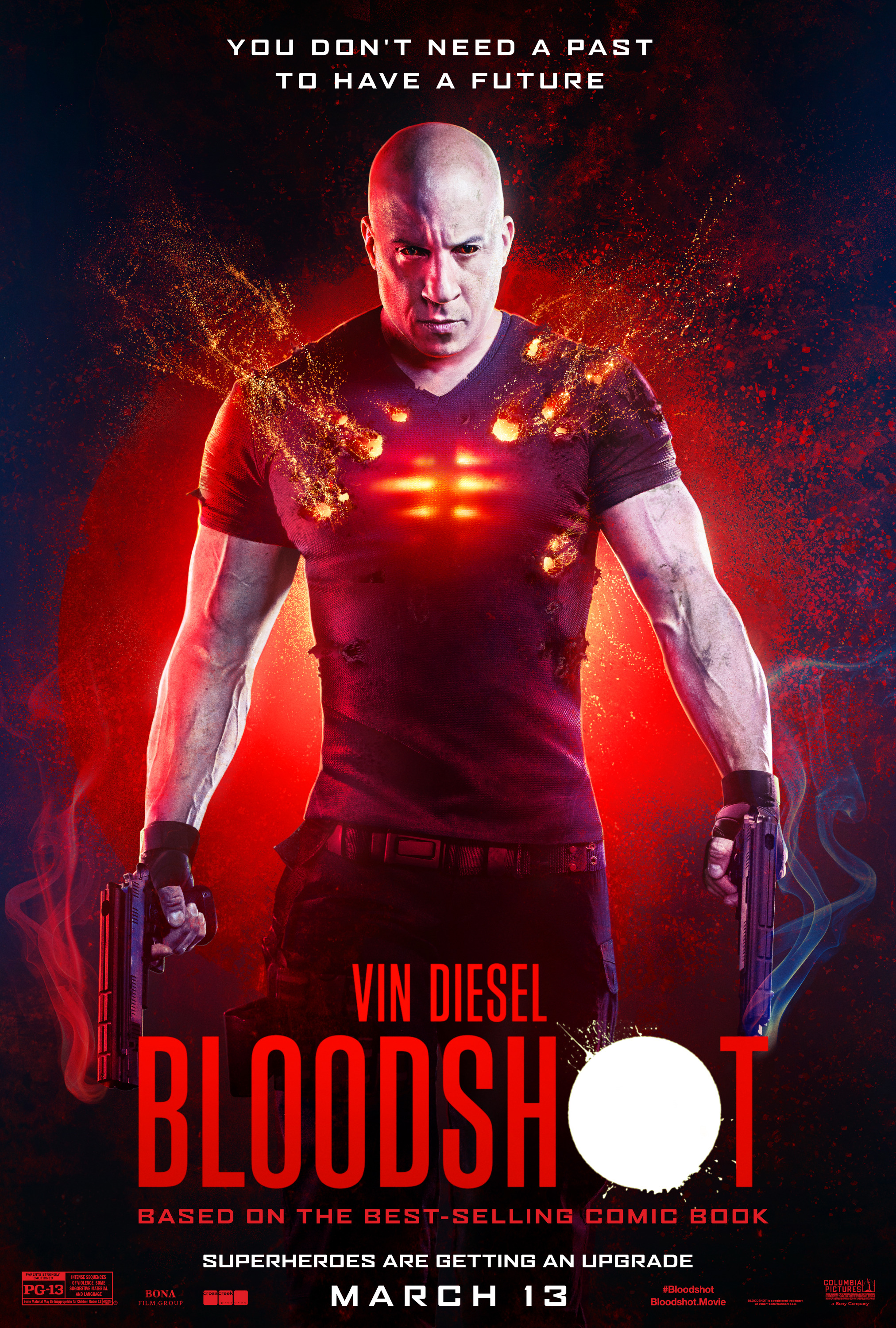 Mega Sized Movie Poster Image for Bloodshot (#1 of 5)