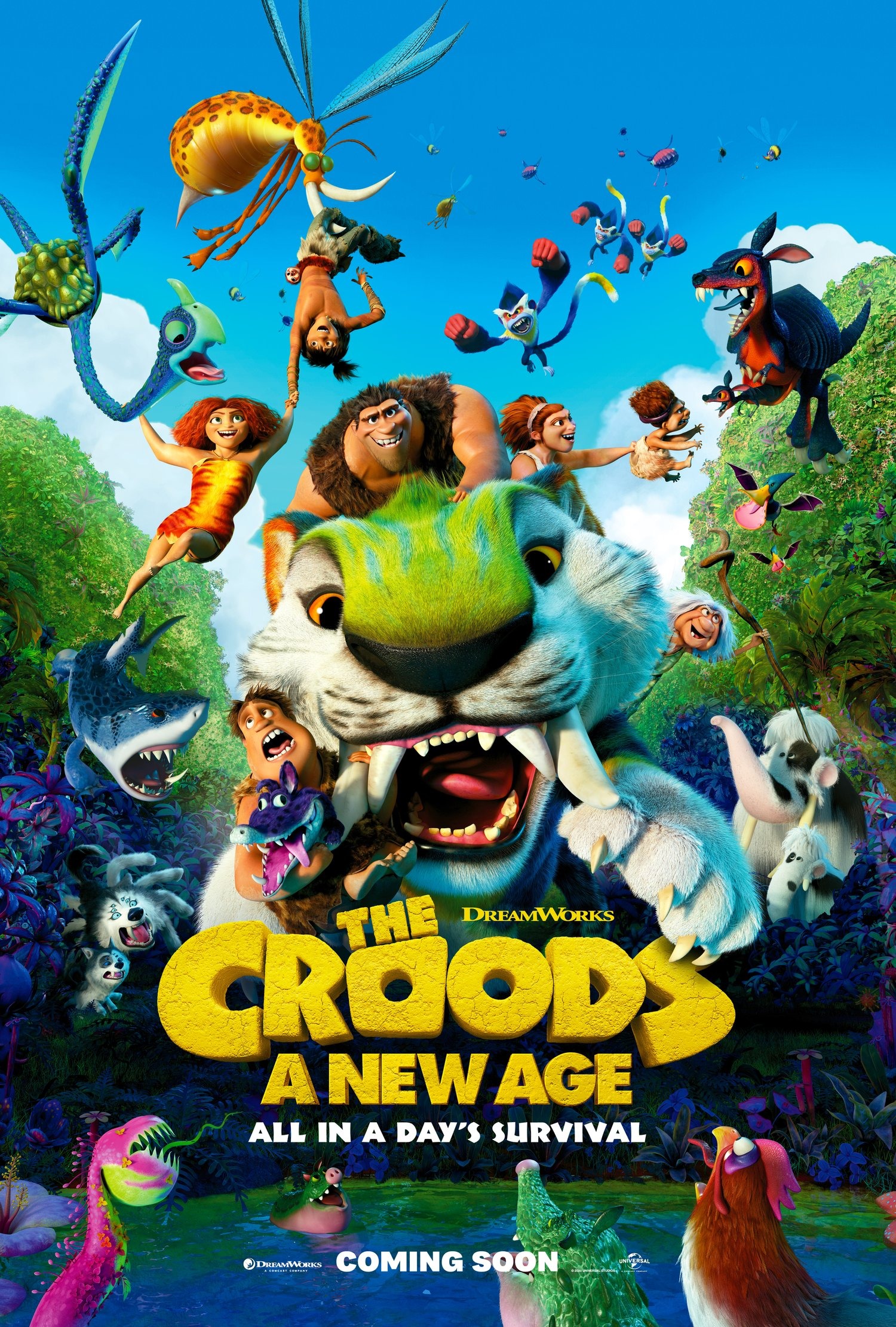 Mega Sized Movie Poster Image for The Croods: A New Age (#2 of 5)