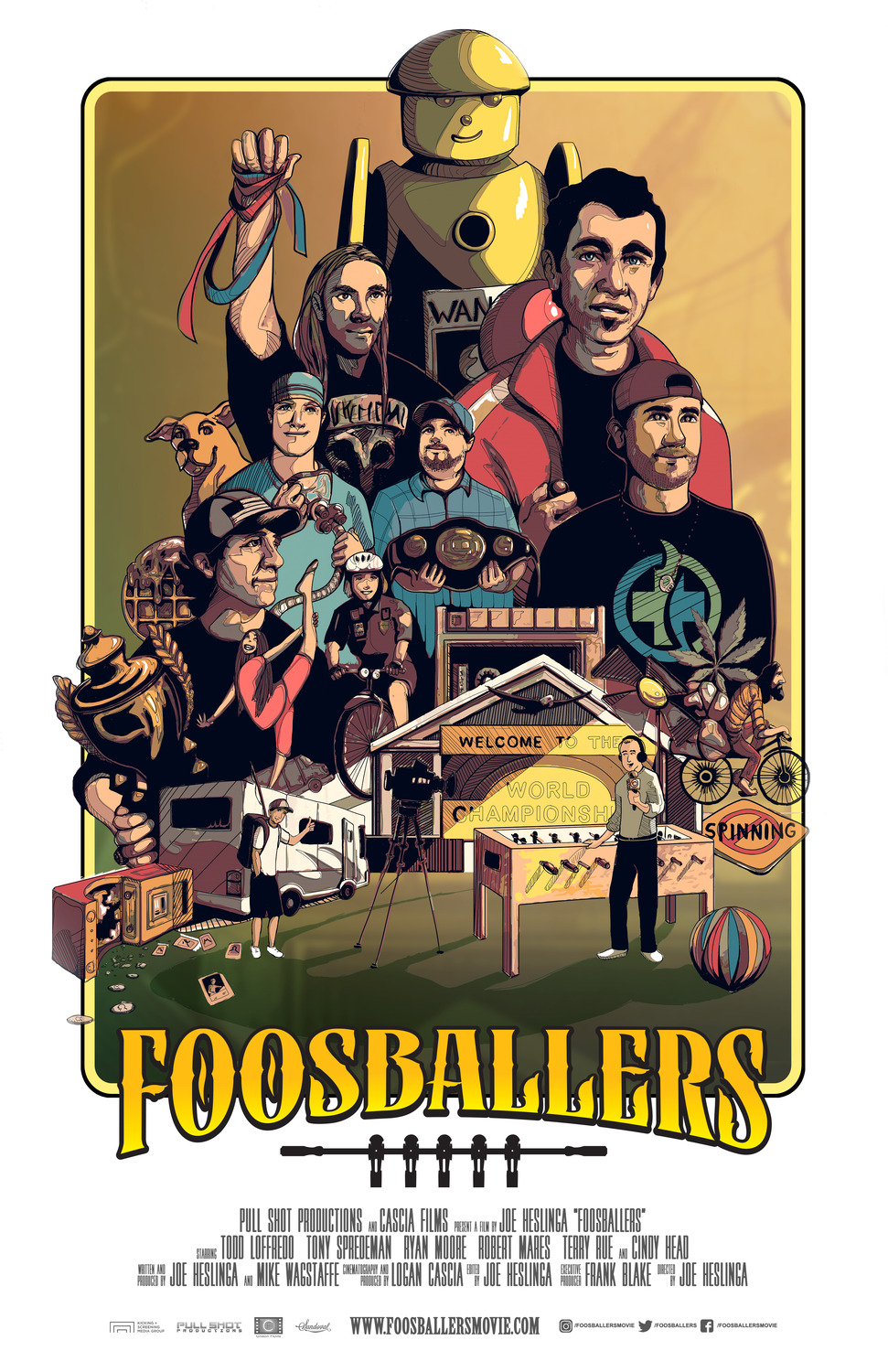 Extra Large Movie Poster Image for Foosballers 