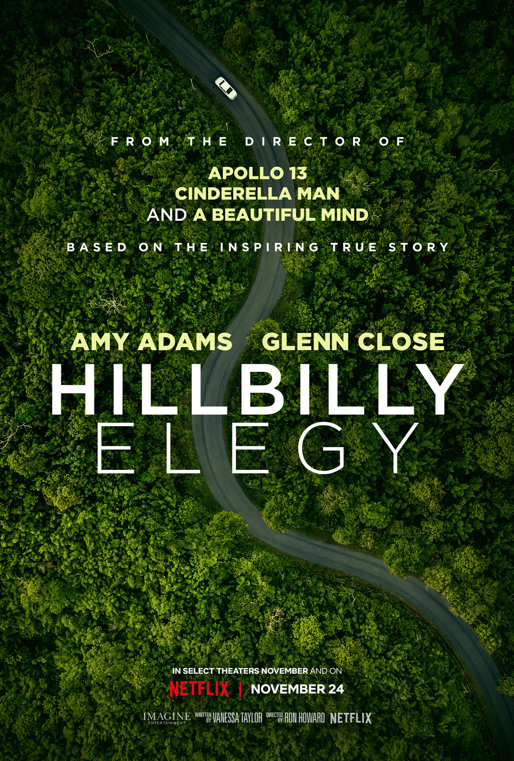 Extra Large Movie Poster Image for Hillbilly Elegy (#1 of 2)