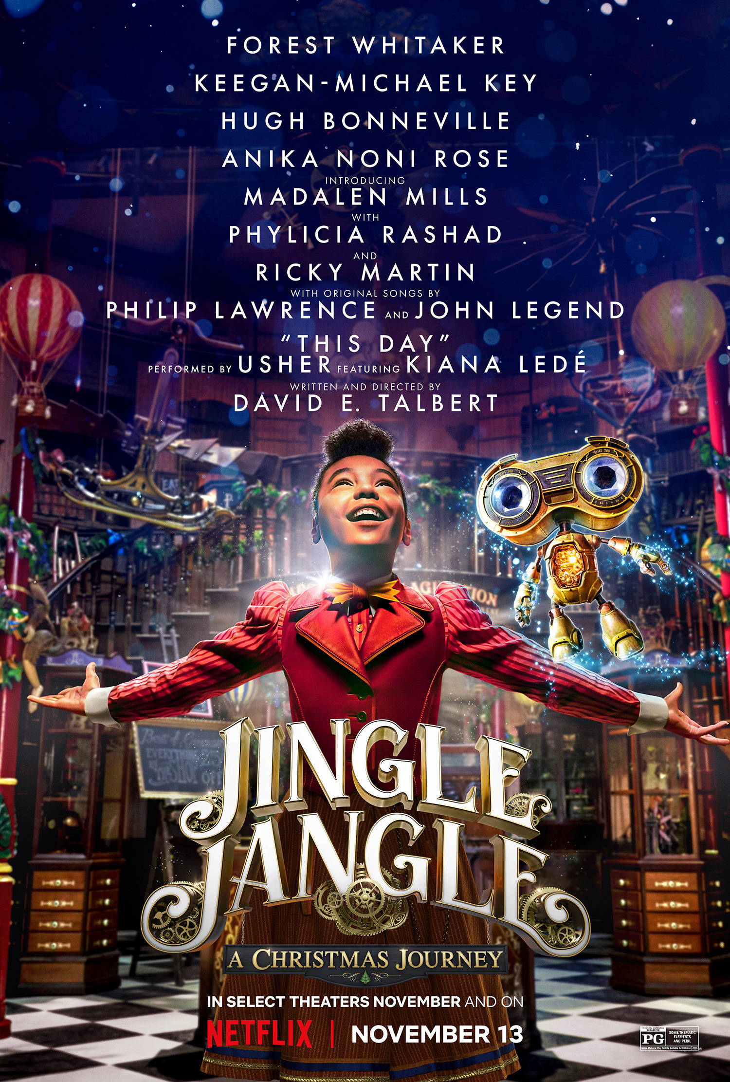 Mega Sized Movie Poster Image for Jingle Jangle: A Christmas Journey (#2 of 3)
