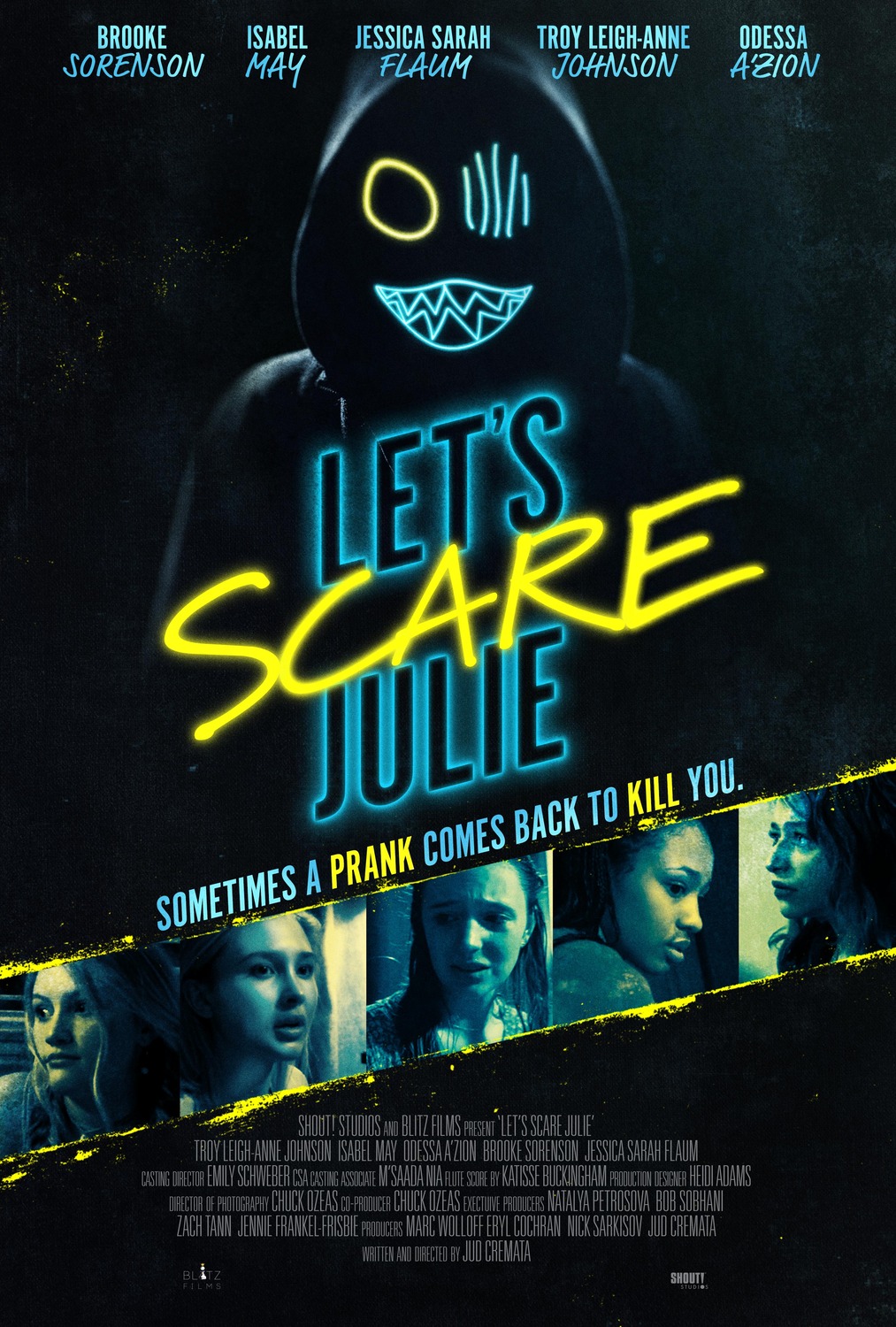 Extra Large Movie Poster Image for Let's Scare Julie 