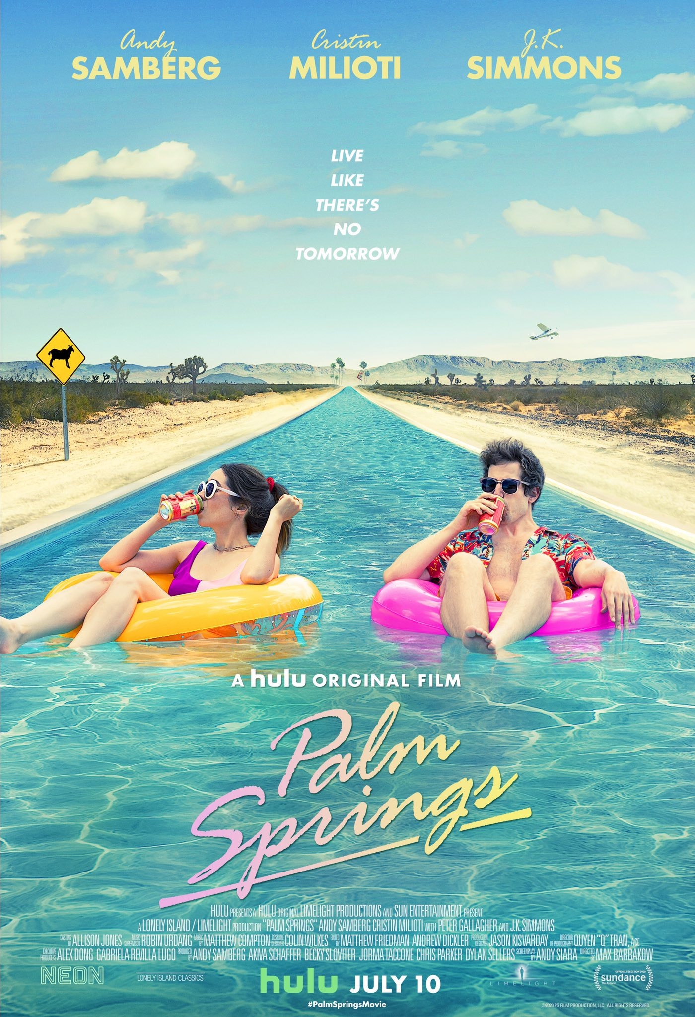 Mega Sized Movie Poster Image for Palm Springs (#1 of 2)