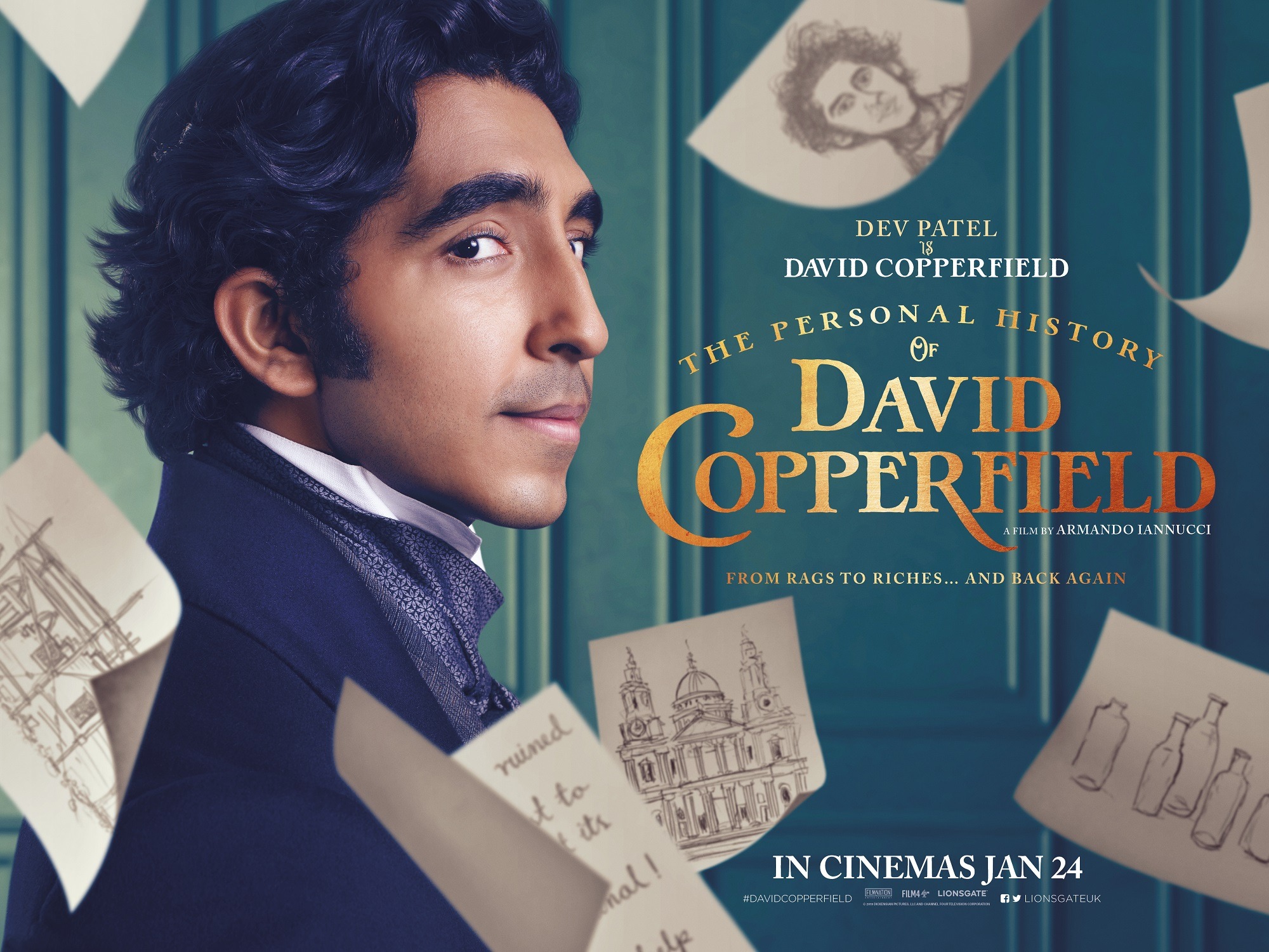 Mega Sized Movie Poster Image for The Personal History of David Copperfield (#2 of 10)