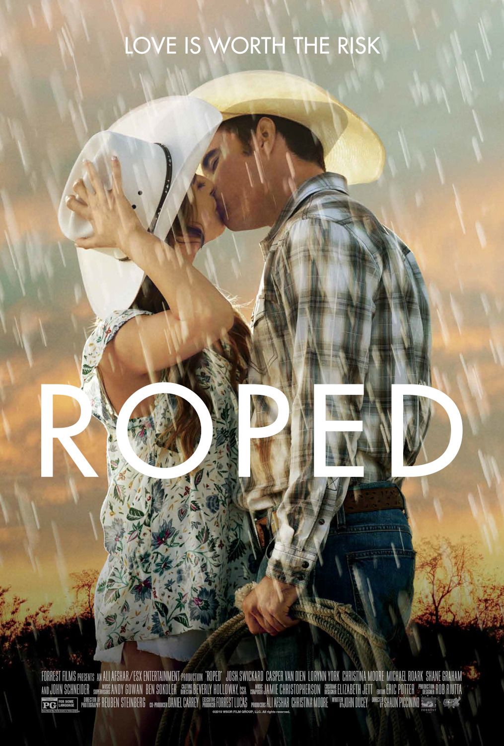 Extra Large Movie Poster Image for Roped 