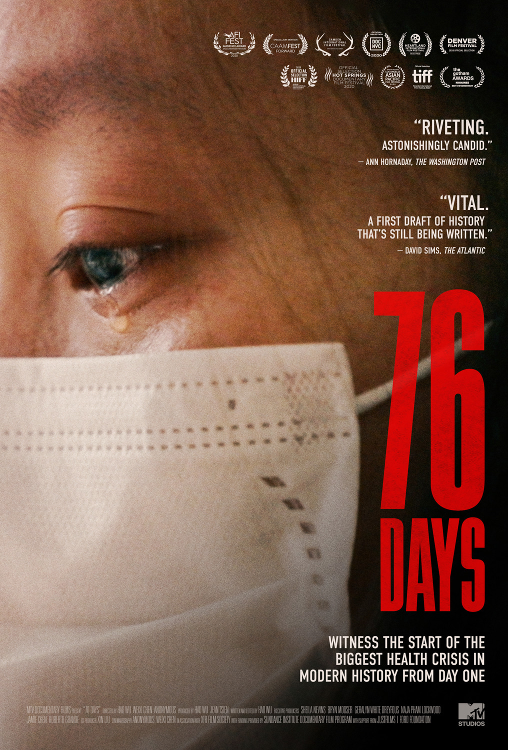 Extra Large Movie Poster Image for 76 Days (#2 of 2)