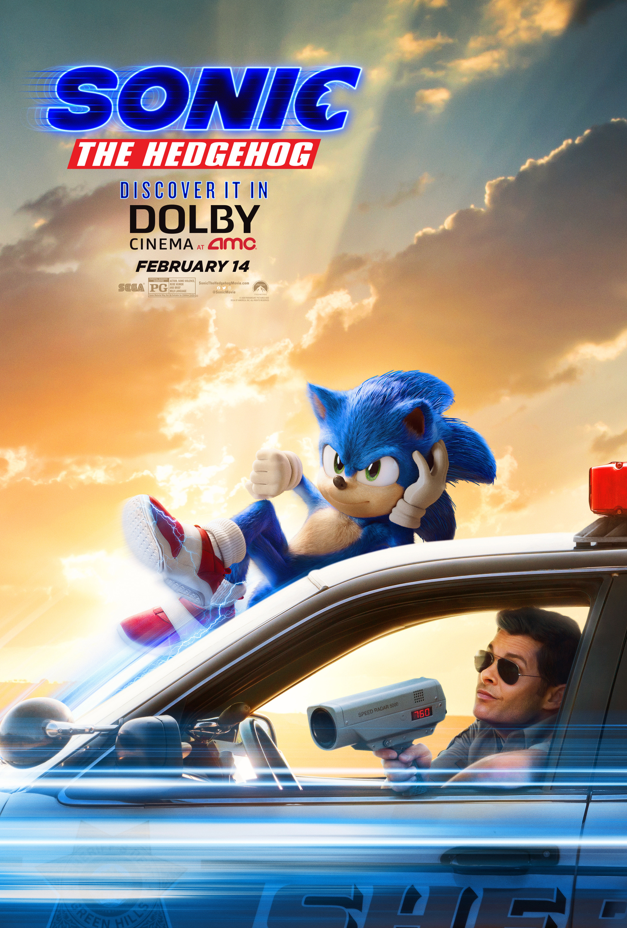 Mega Sized Movie Poster Image for Sonic the Hedgehog (#17 of 28)